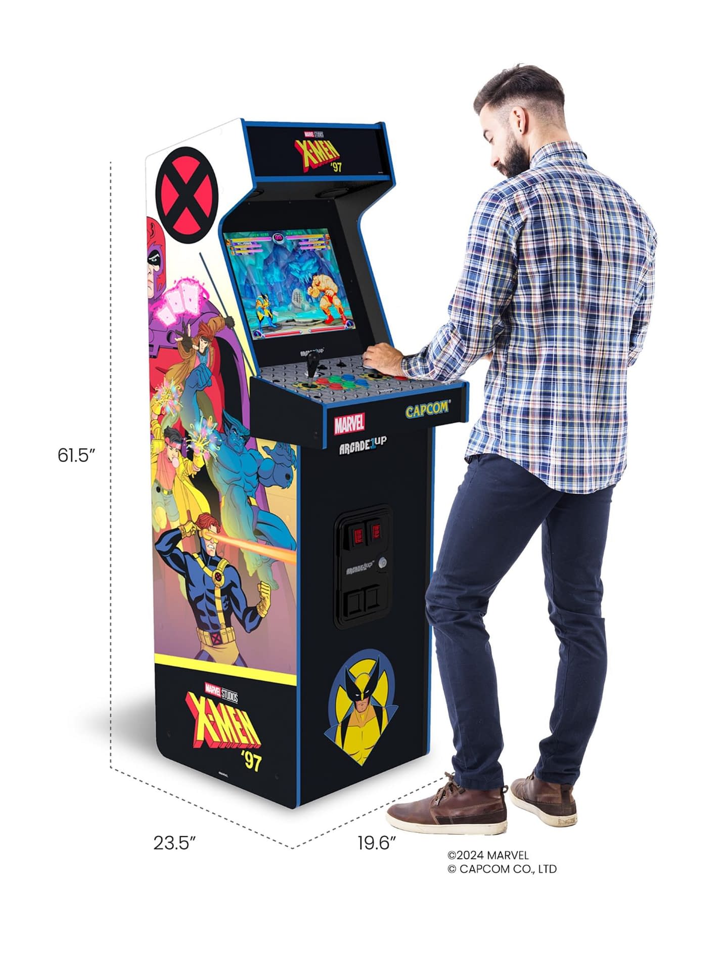Marvel and Arcade1Up Announce New X-Men '97 Inspired Cabinet