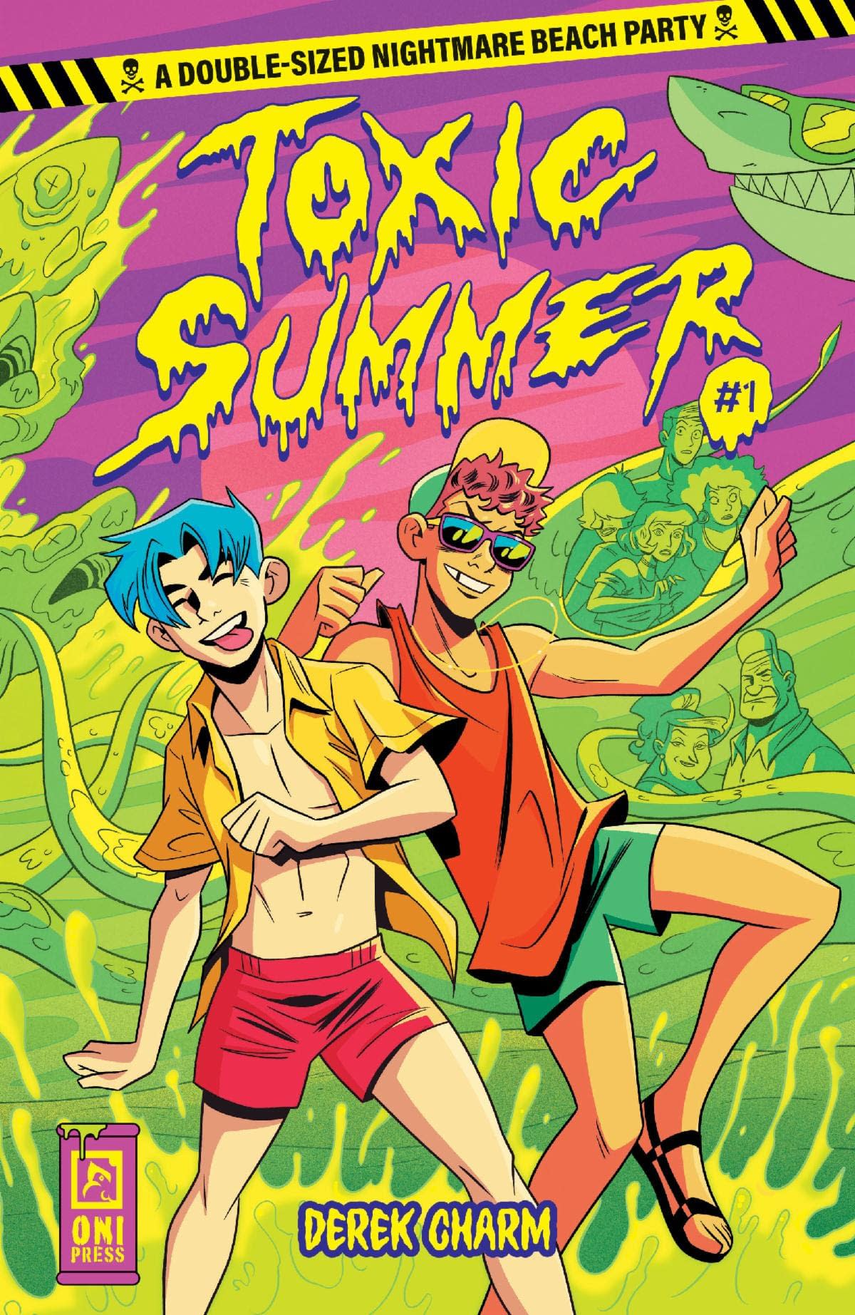 Mutant Beach Party In Derek Charm's Toxic Summer 1 From Oni In May