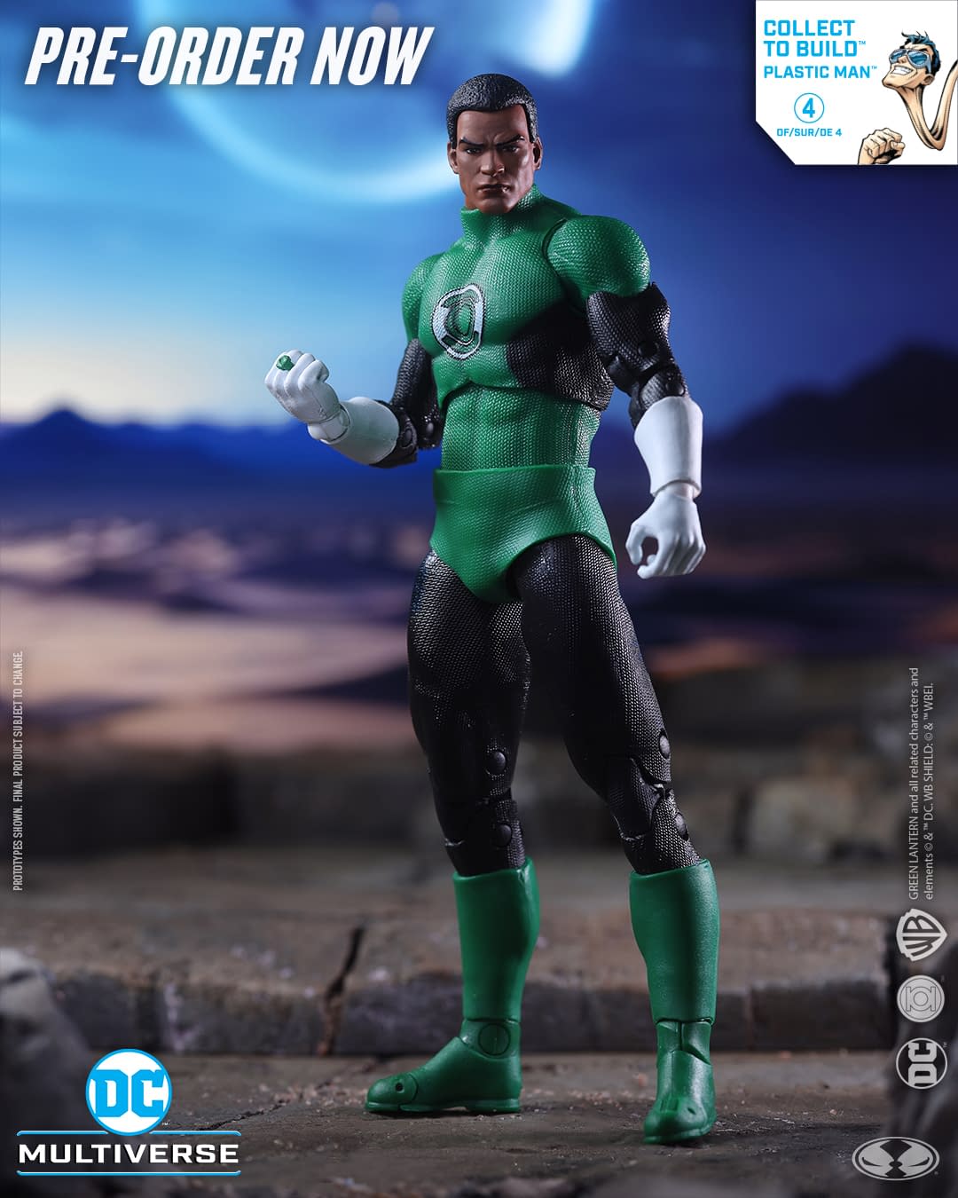 McFarlane Toys Debuts New DC Comics JLA Plastic Man Build-A-Figure