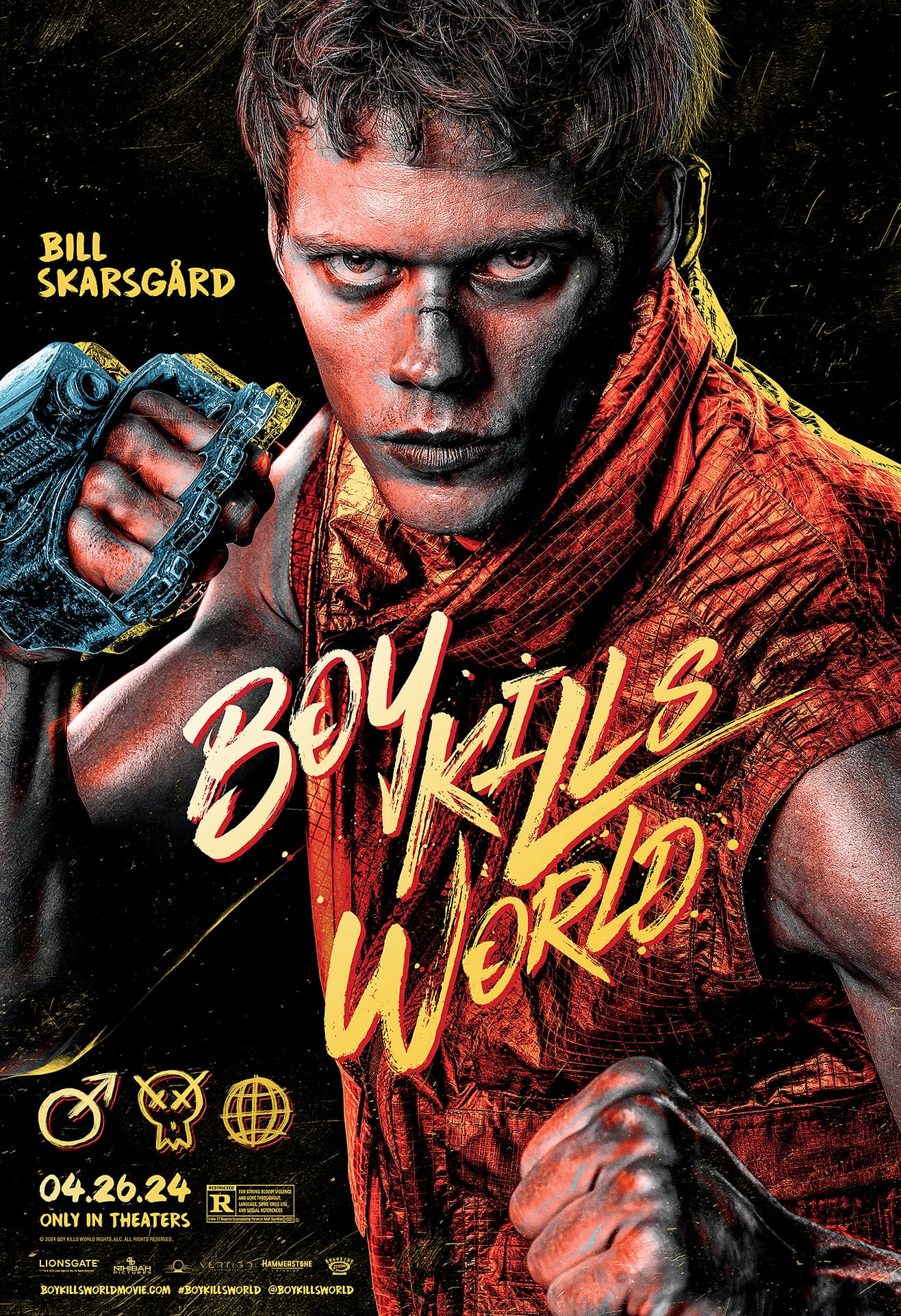 Boy Kills World First Official Poster And 4 Character Posters
