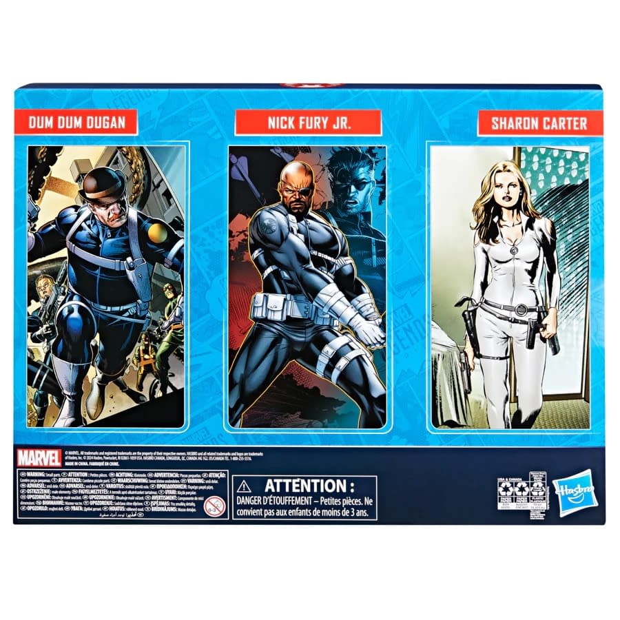 Build Up S.H.I.E.L.D. with Hasbro's Newest Marvel Legends 3-Pack