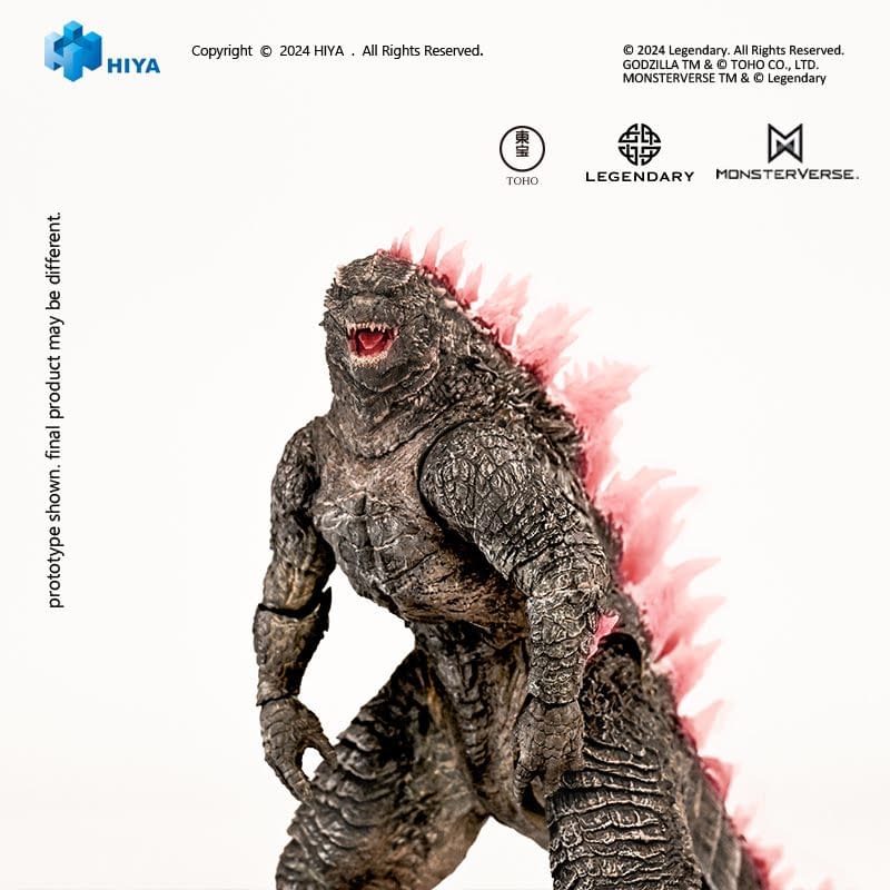 Hiya Debuts New Godzilla x Kong The New Empire Evolved Godzilla