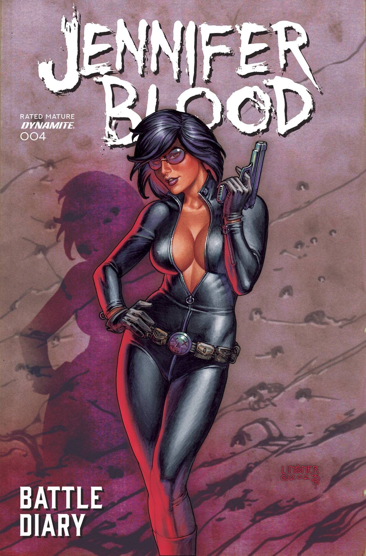 Cover image for Jennifer Blood: Battle Diary #4