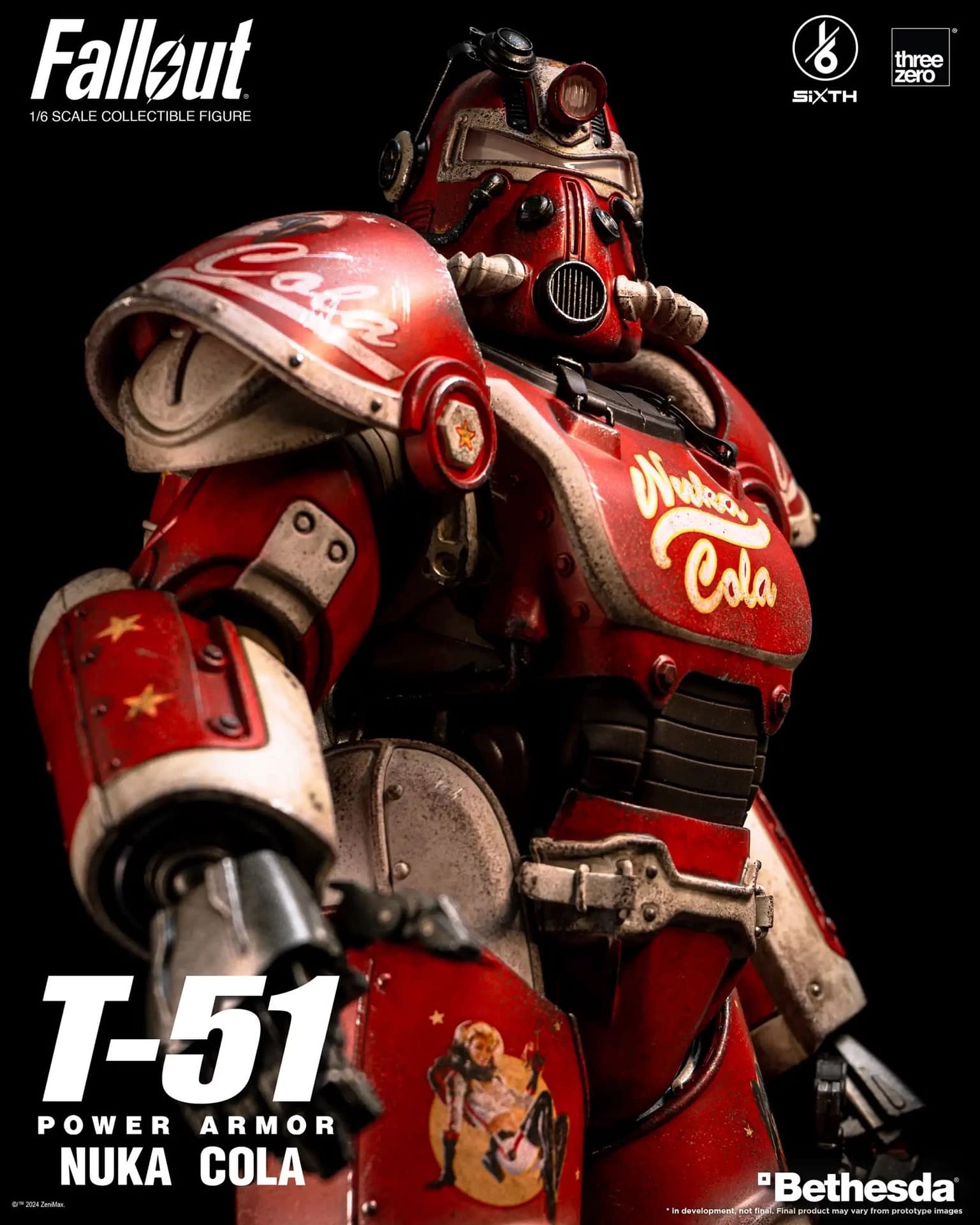 Threezero Announces Fallout Nuka Cola T-51 Power Armor 1/6 Figure
