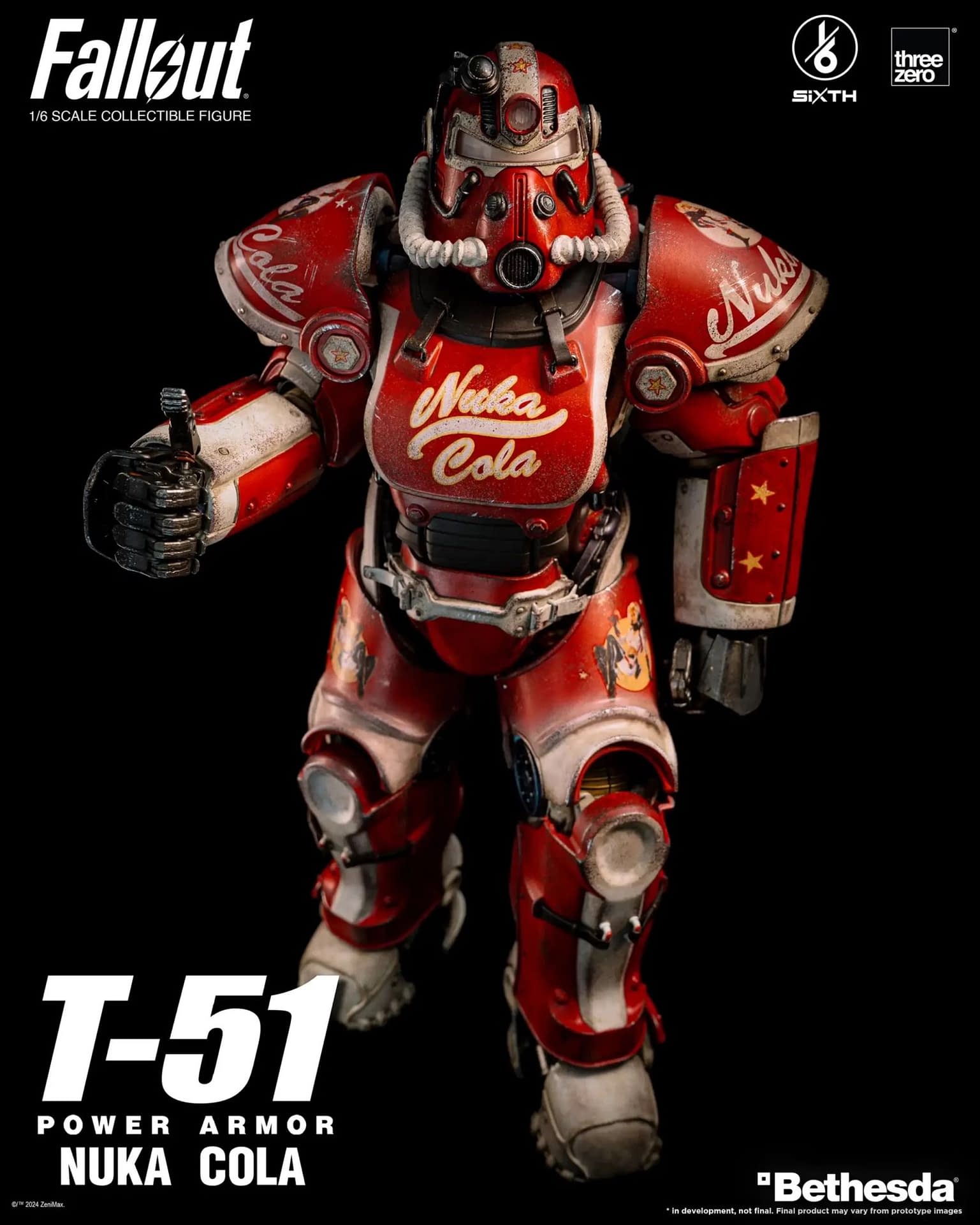 Threezero Announces Fallout Nuka Cola T-51 Power Armor 1/6 Figure