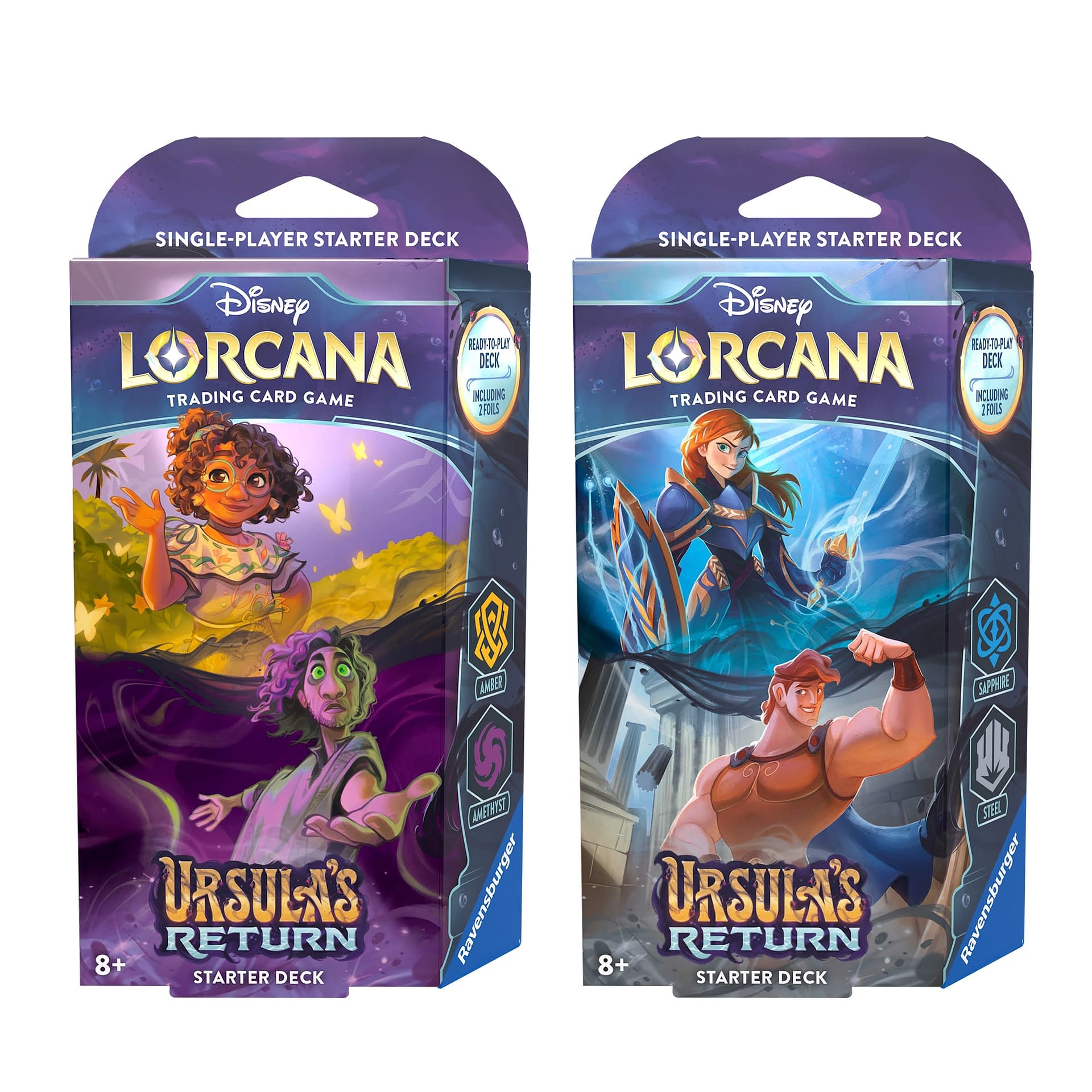 Disney Lorcana Set 4 Revealed by Ravensburger with Ursula's Return