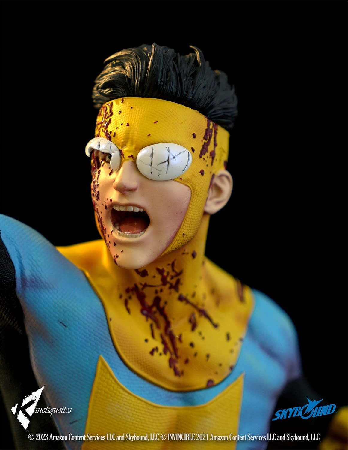 Things Get Invincible and Bloody with Kinetiquettes Mark Grayson Statue 