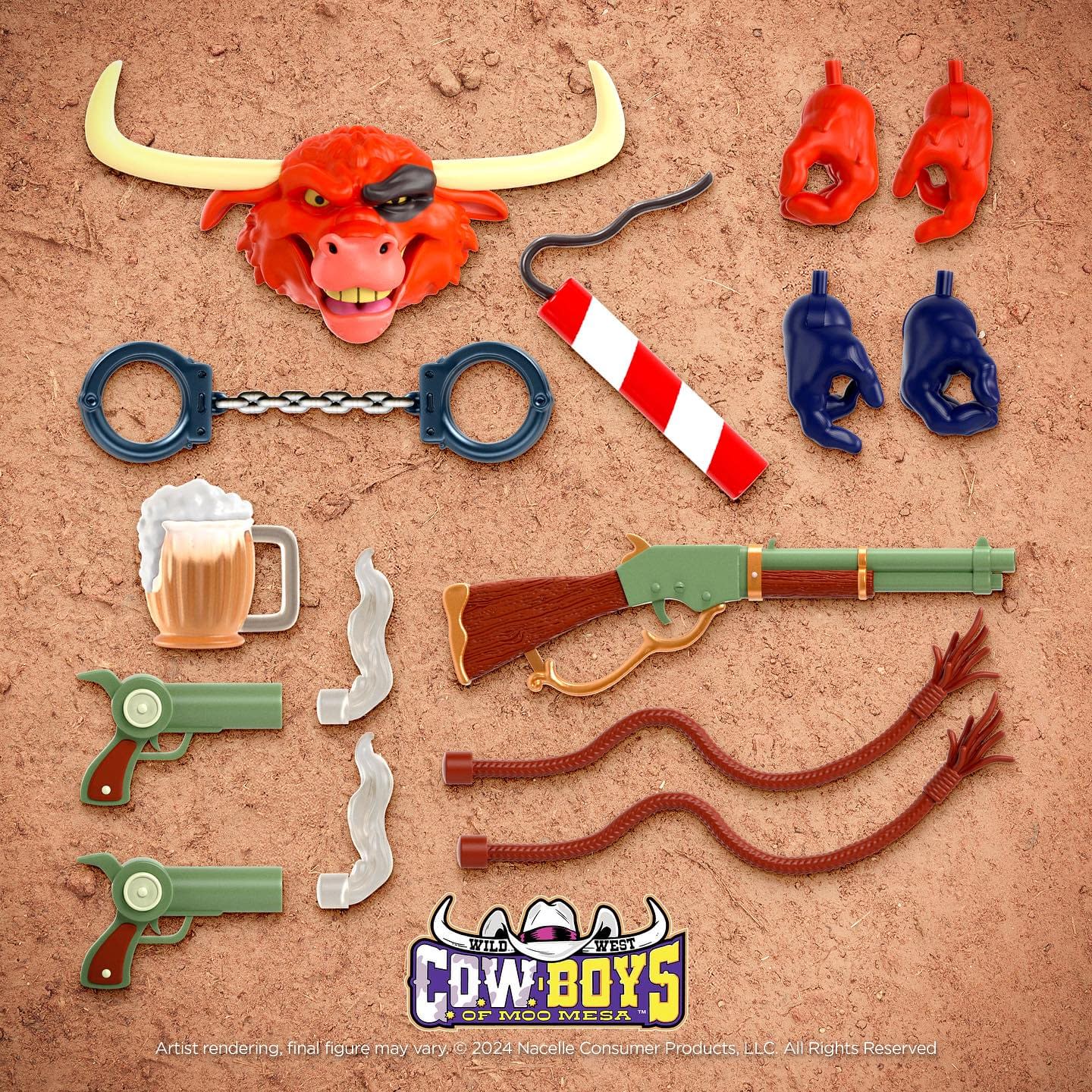 Nacelle Announces the New Figures for C.O.W.-Boys of Moo Mesa