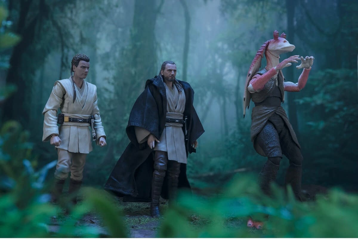 Star Wars: The Phantom Menace Jar Jar Binks Comes to S.H. Figuarts 