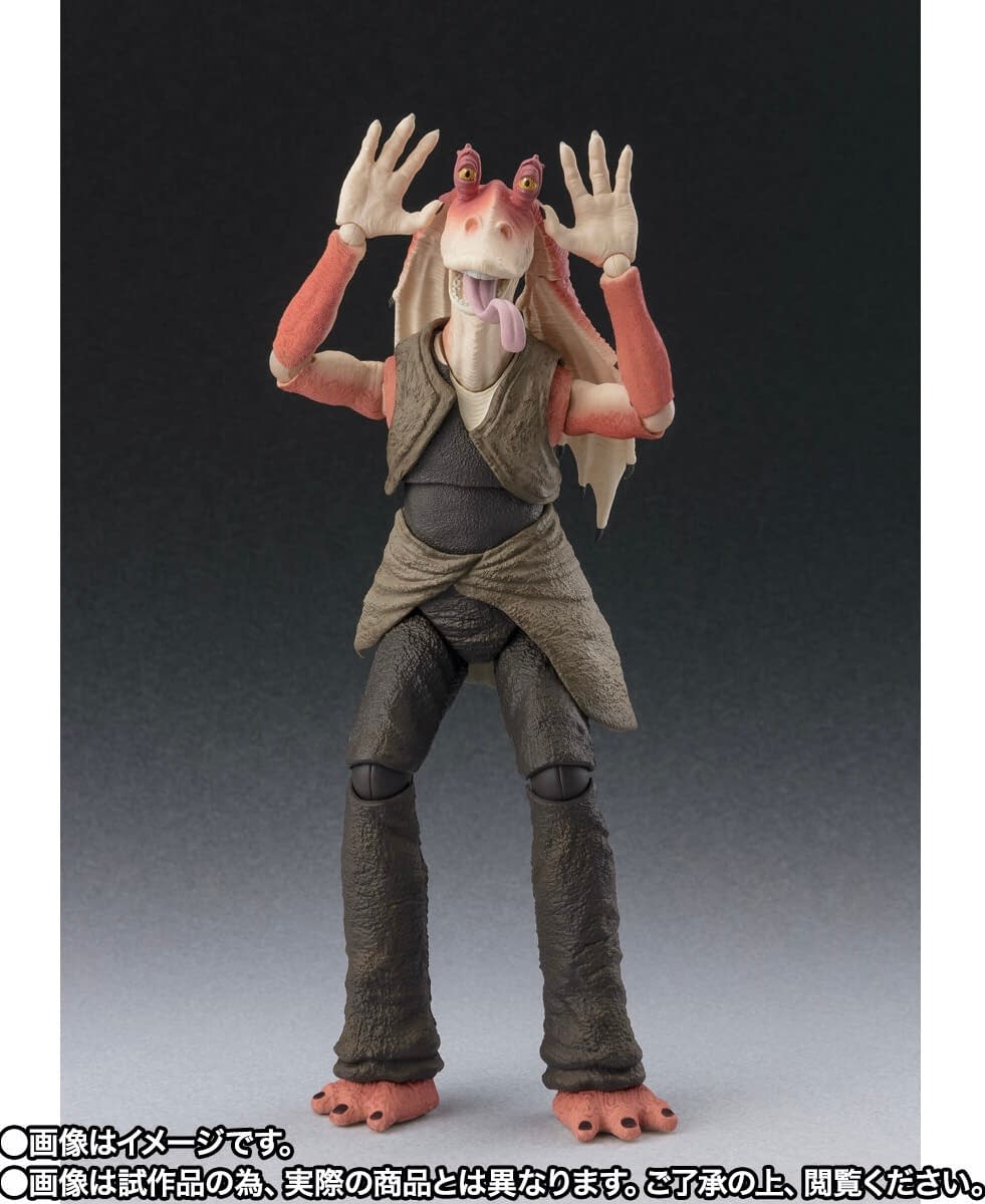 Star Wars: The Phantom Menace Jar Jar Binks Comes to S.H. Figuarts 