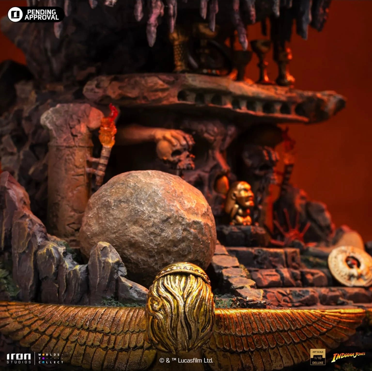 Adventure Awaits with Iron Studios New Indiana Jone Deluxe Statue 