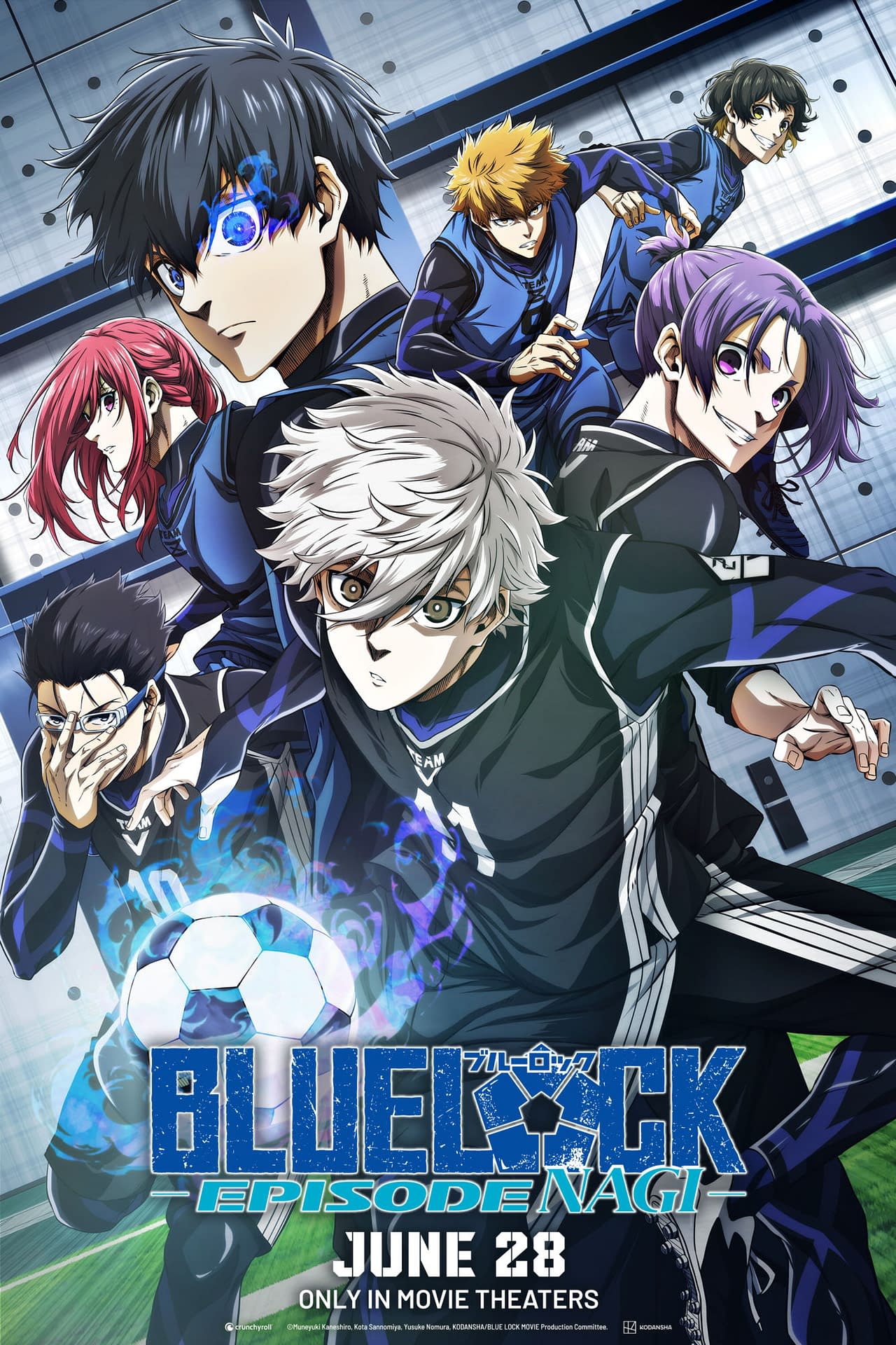 BLUE LOCK THE MOVIE -EPISODE NAGI Anime Film Set: CinemaCon