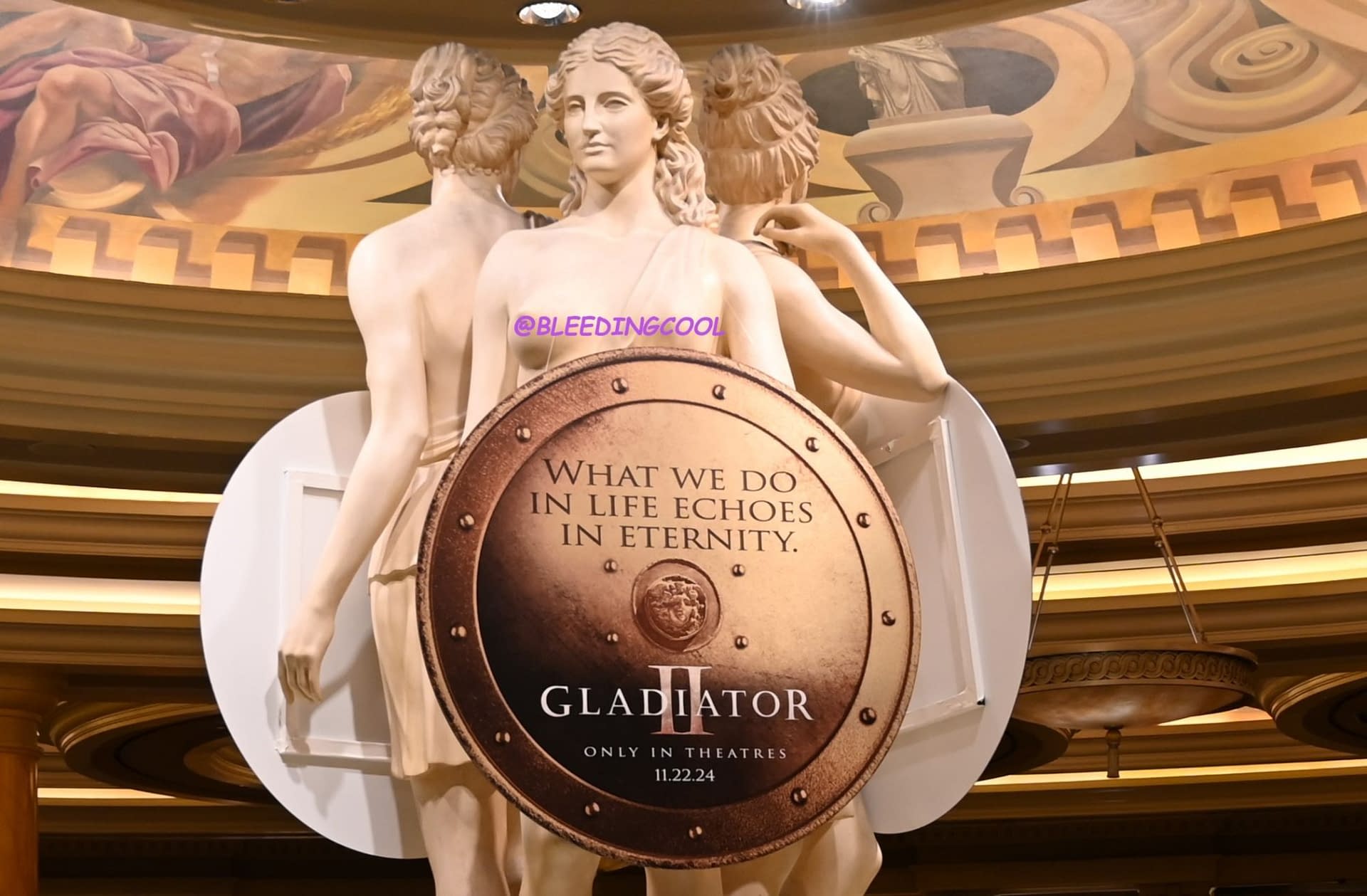 Gladiator II Logo Makes Its Debut At CinemaCon