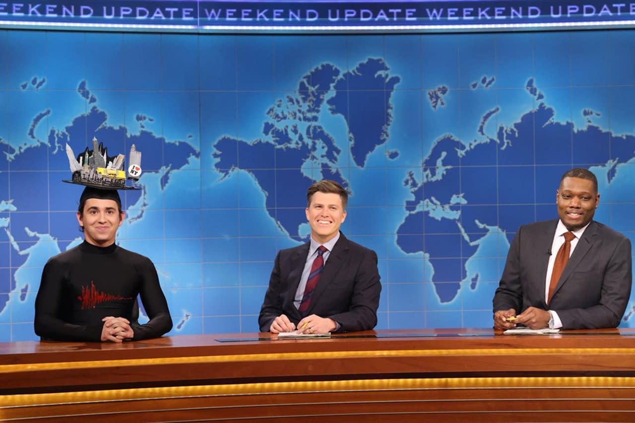 Earthquake news report snl cast