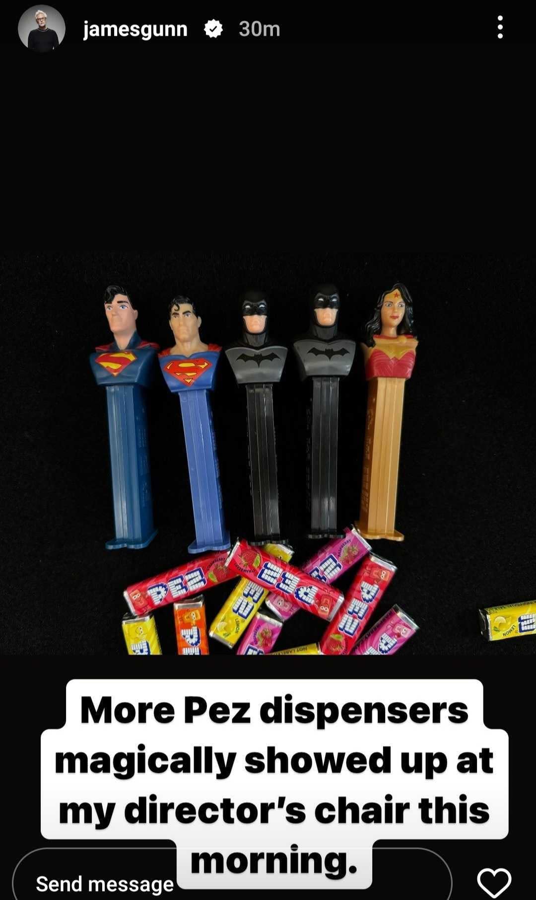 Superman: James Gunn Now Dealing with Multiverse of PEZ Dispensers