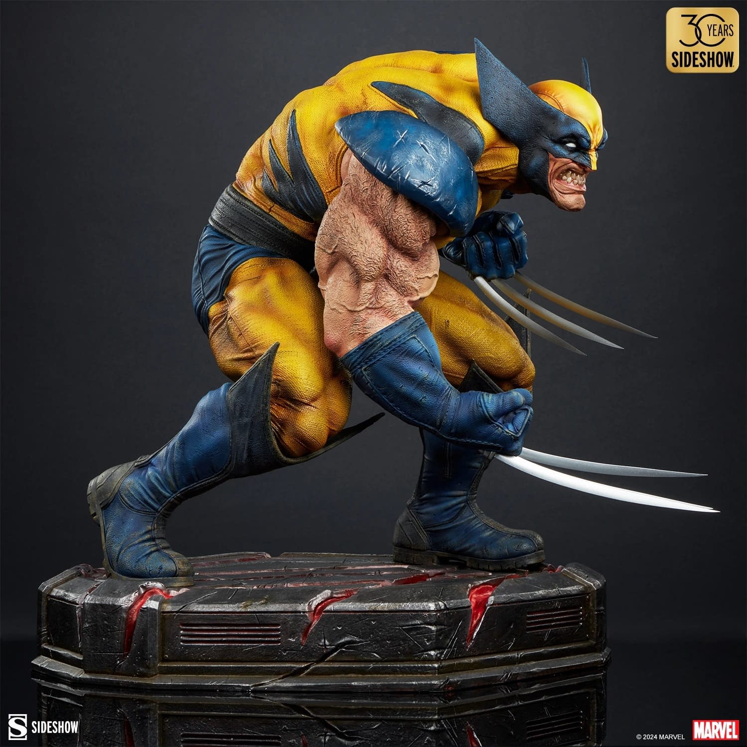 Sideshow Debuts New X-Men Statue with Berserker Rage Wolverine