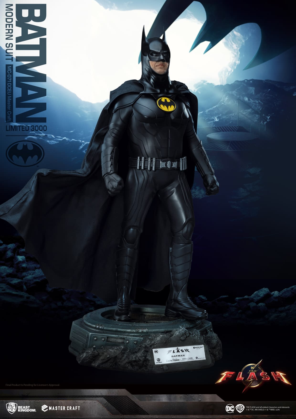 Keaton's Batman Returns with Beast Kingdom's New Master Craft Statue