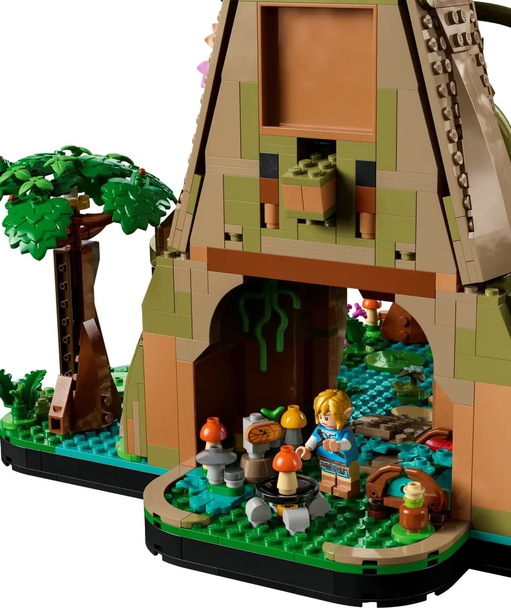 The Legend of Zelda Comes to LEGO with New Great Deku Tree Set