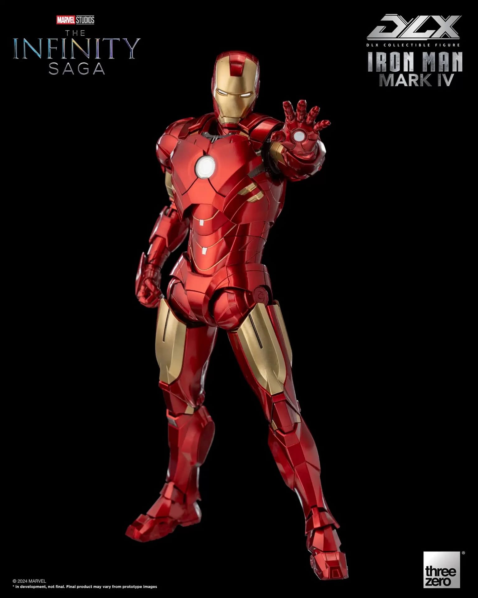 Iron Man Mark IV Armor Lands at threezero with New DLX Figure