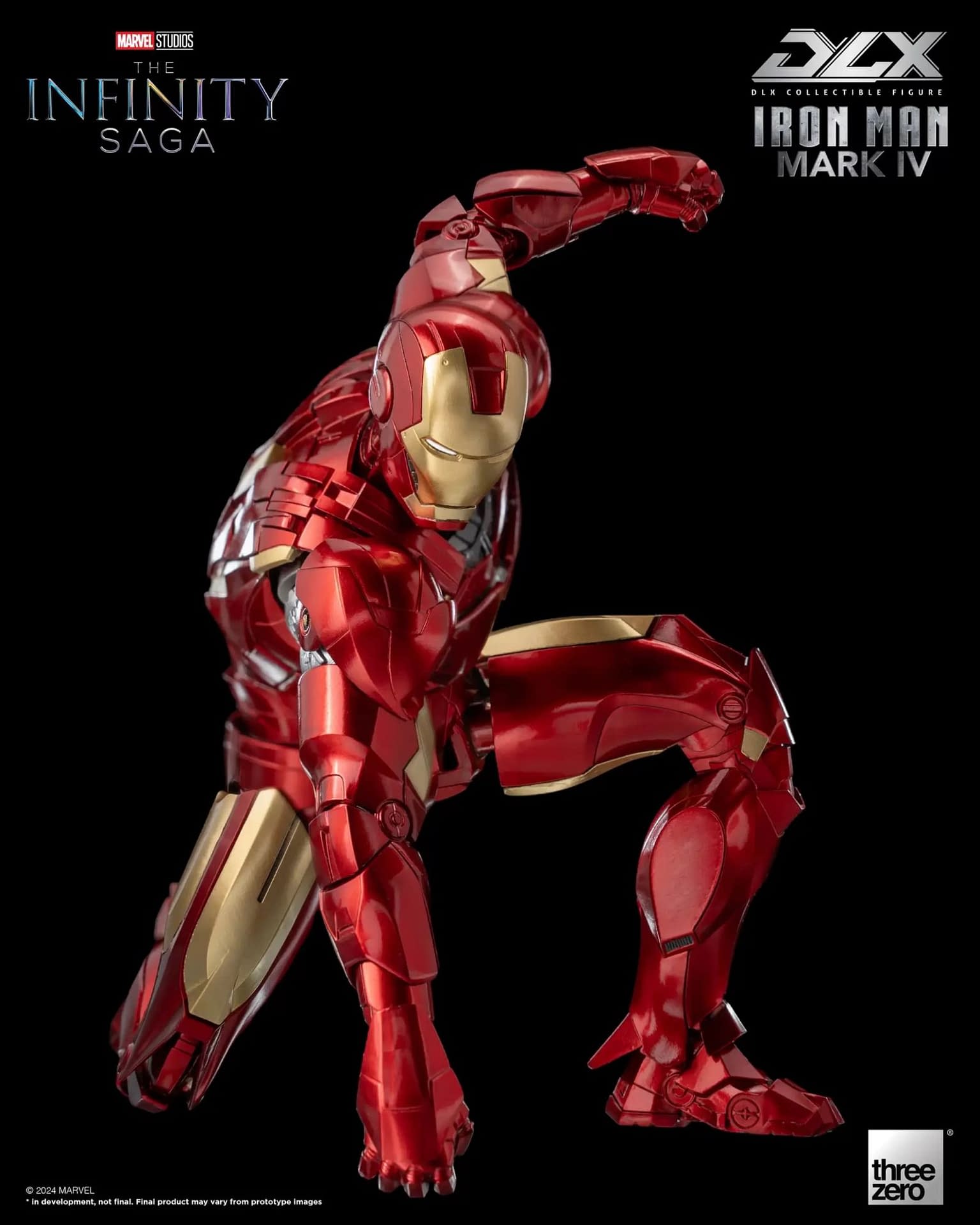 Iron Man Mark IV Armor Lands at threezero with New DLX Figure