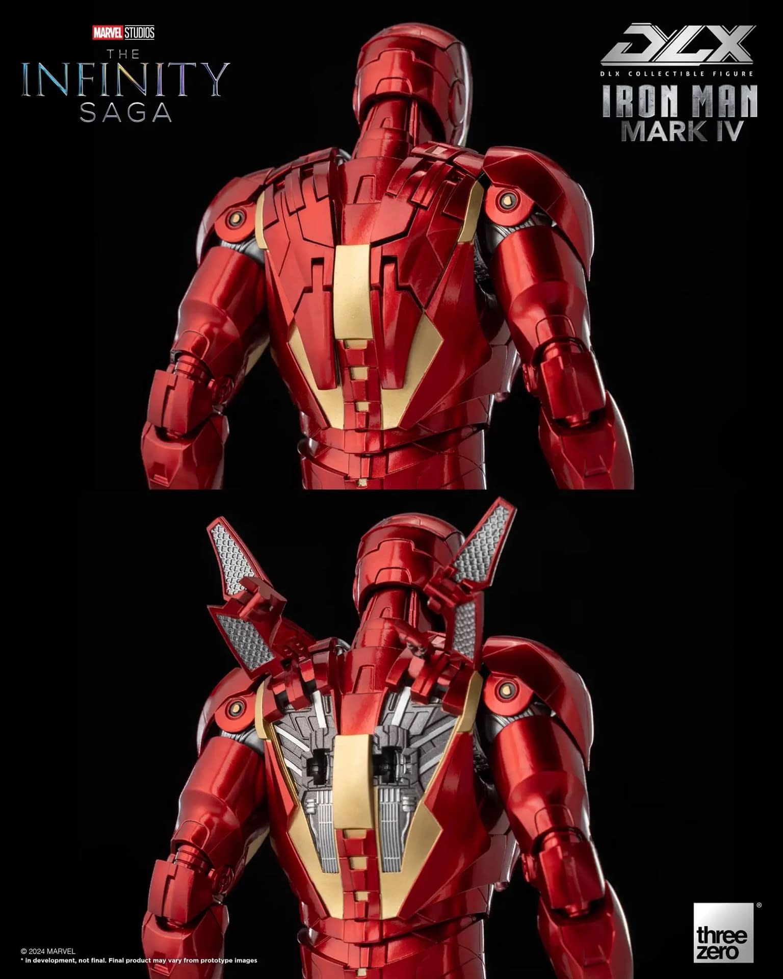 Iron Man Mark IV Armor Lands at threezero with New DLX Figure