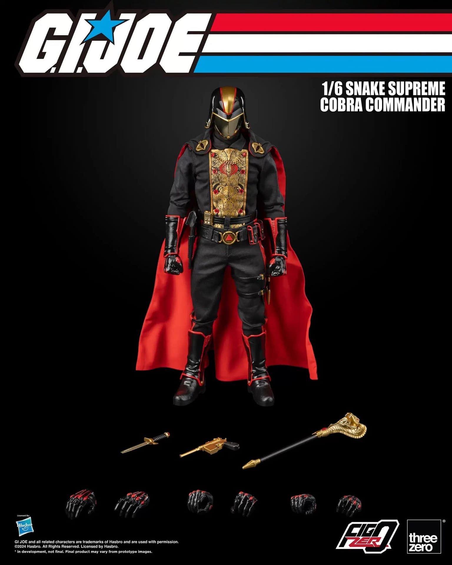 New Profit Director Destro 1/6 G.I.Joe Figure Revealed by threezero