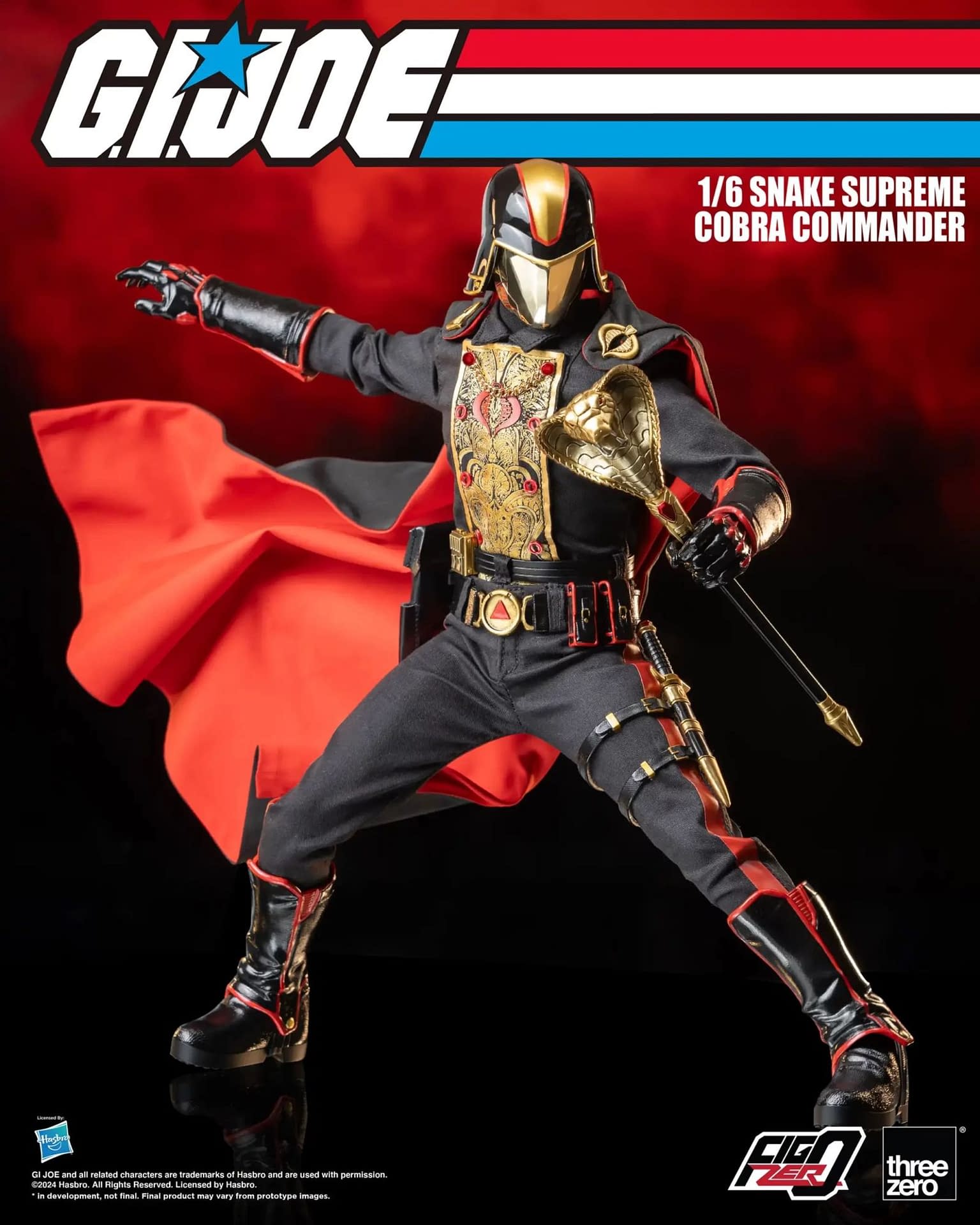 New Profit Director Destro 1/6 G.I.Joe Figure Revealed by threezero