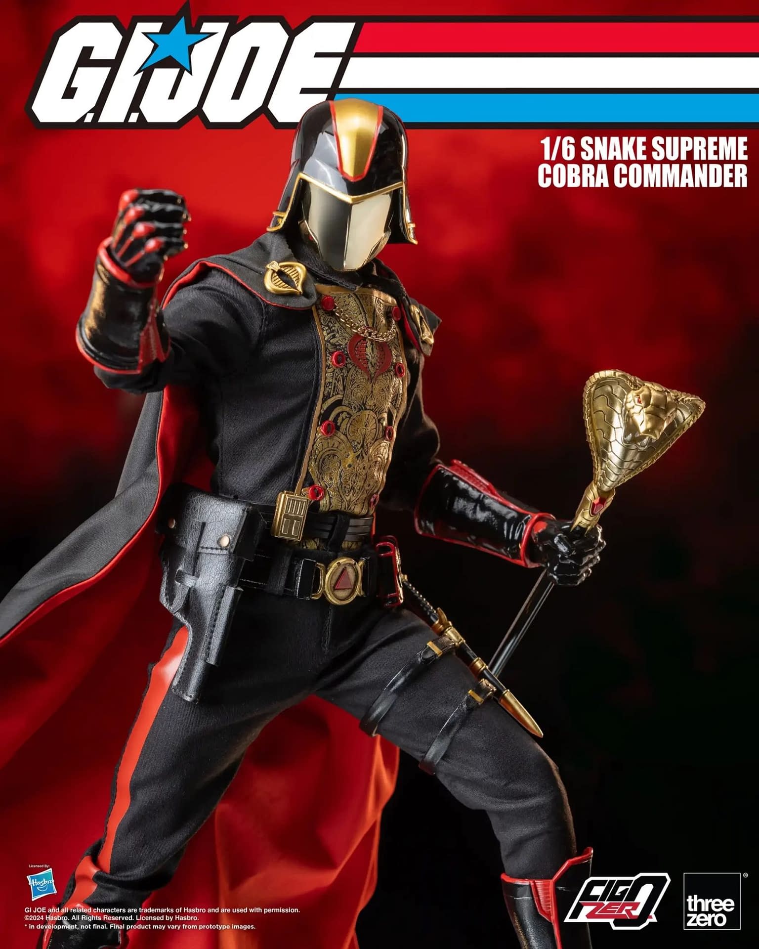 New Profit Director Destro 1/6 G.I.Joe Figure Revealed by threezero