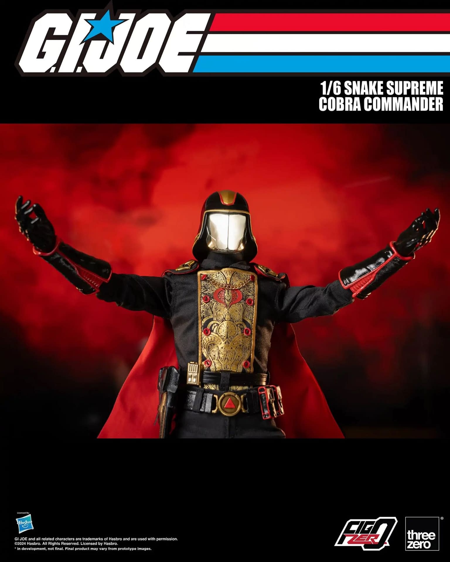 New Profit Director Destro 1/6 G.I.Joe Figure Revealed by threezero
