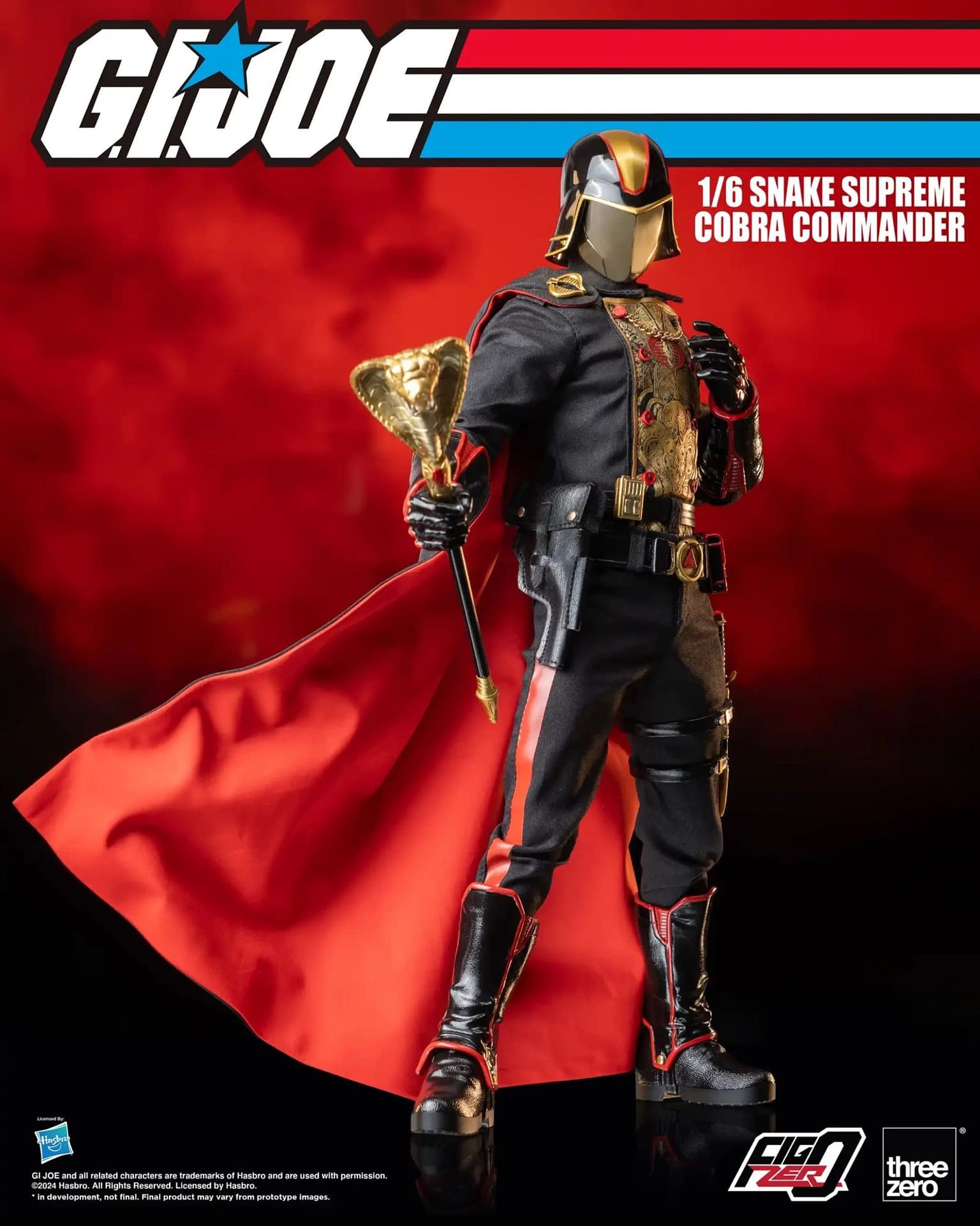 New Profit Director Destro 1/6 G.I.Joe Figure Revealed by threezero
