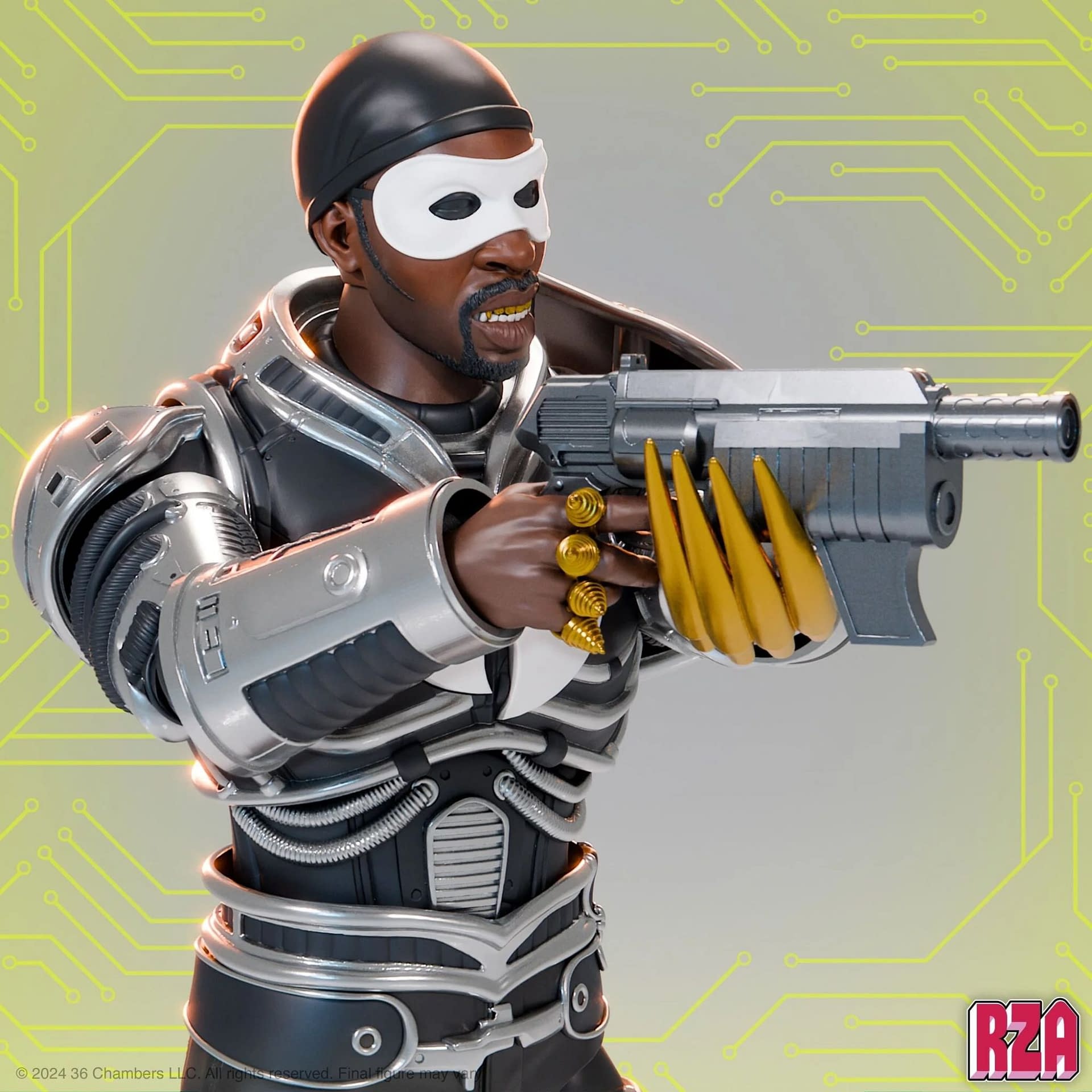 Super7 Debuts New RZA Bobby Digital in Stereo Ultimates Figure