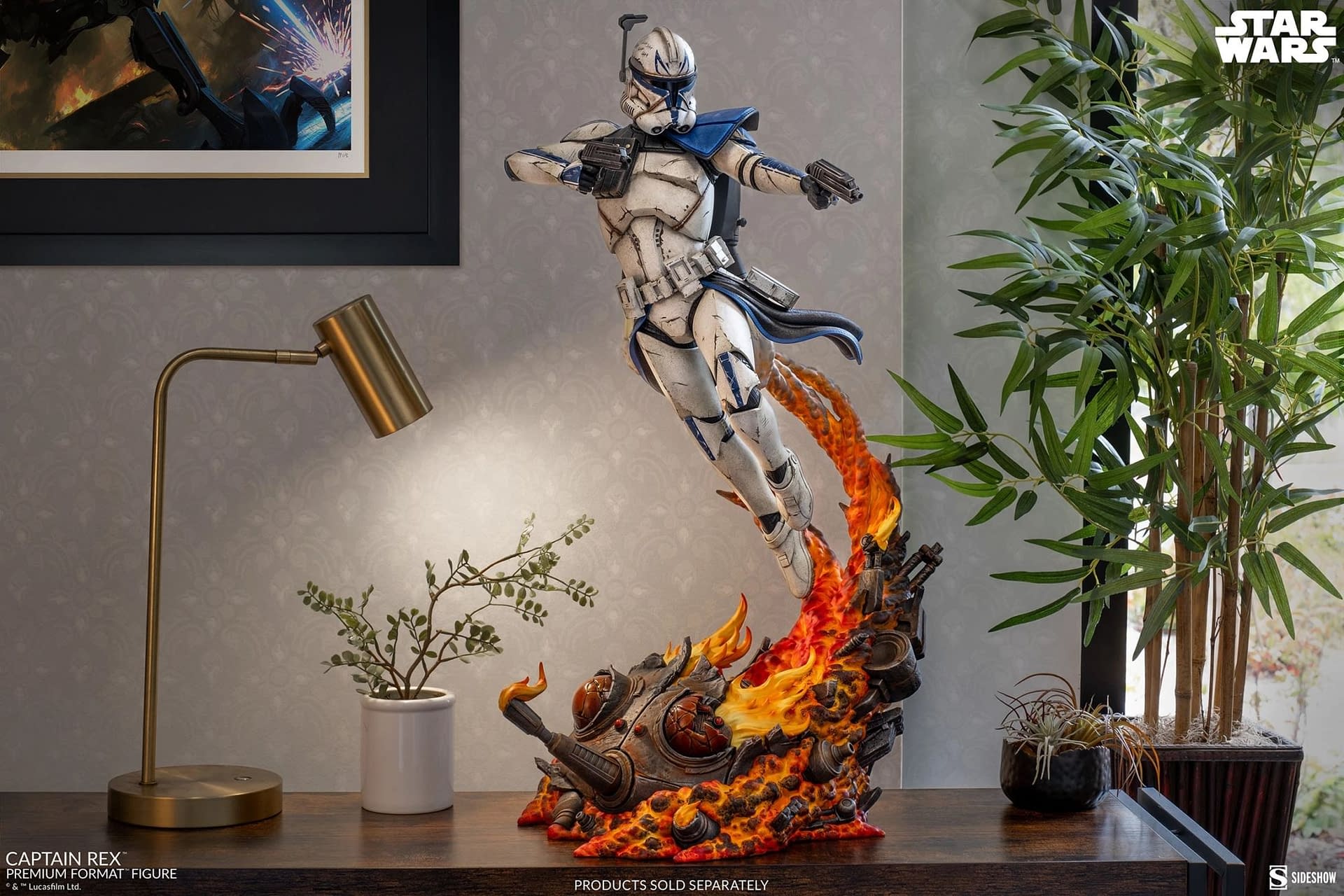 Sideshow Reveals Star Wars Captain Rex Premium Format Statue 
