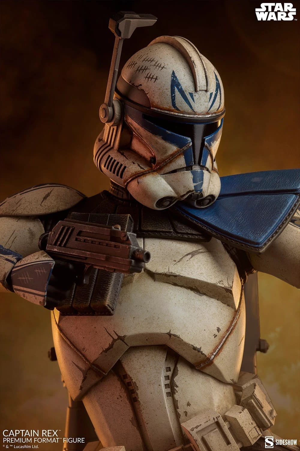 Sideshow Reveals Star Wars Captain Rex Premium Format Statue 