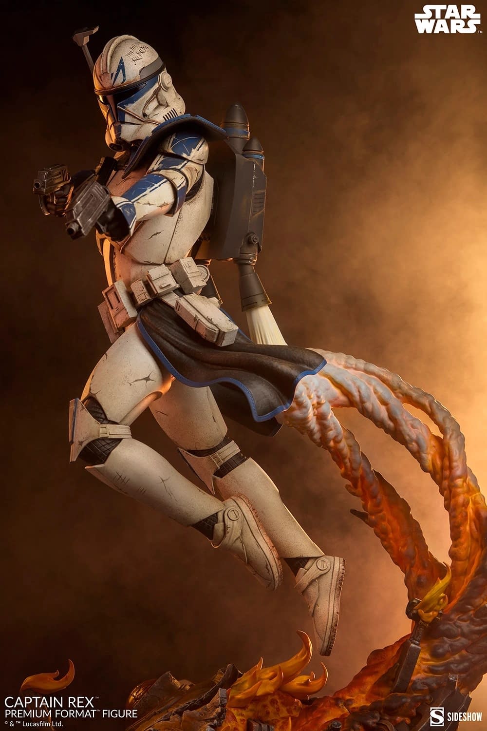 Sideshow Reveals Star Wars Captain Rex Premium Format Statue 