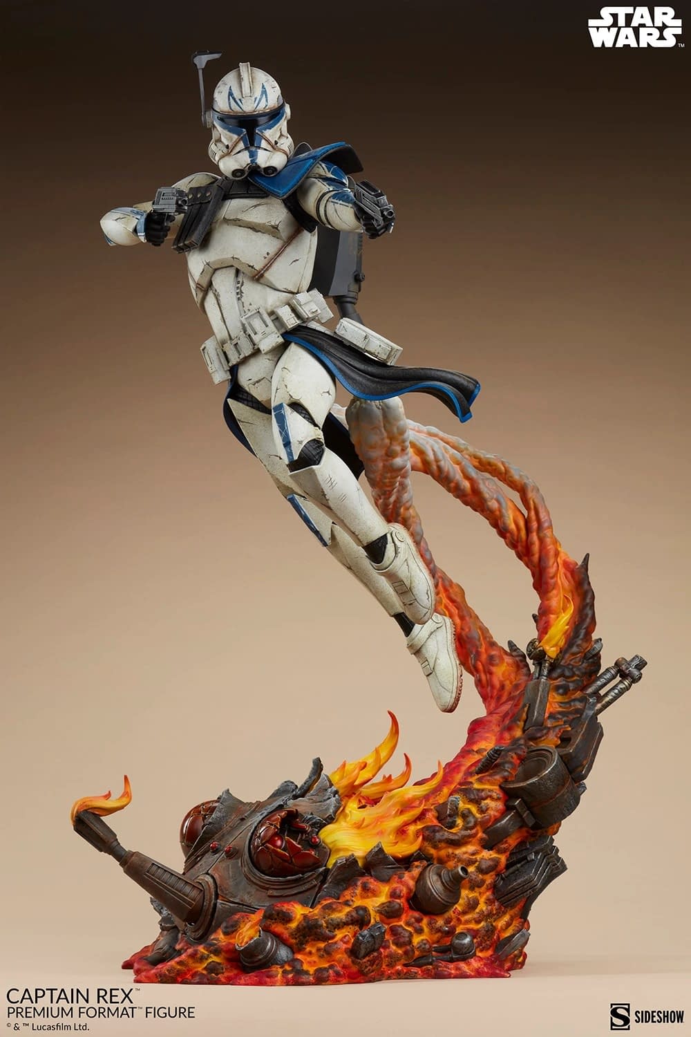 Sideshow Reveals Star Wars Captain Rex Premium Format Statue 