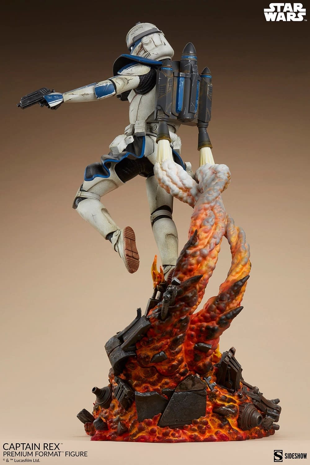 Sideshow Reveals Star Wars Captain Rex Premium Format Statue 