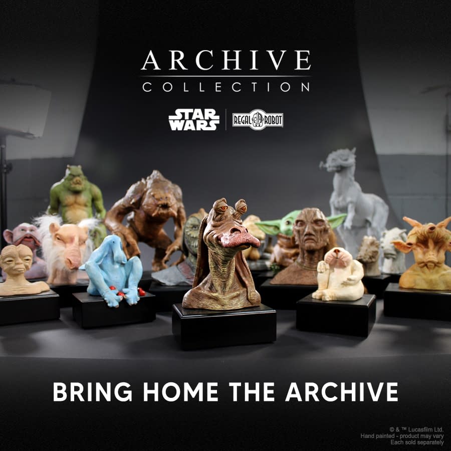 Regal Robot Unveils Star Wars Archive Collection Concept Jar Jar Binks