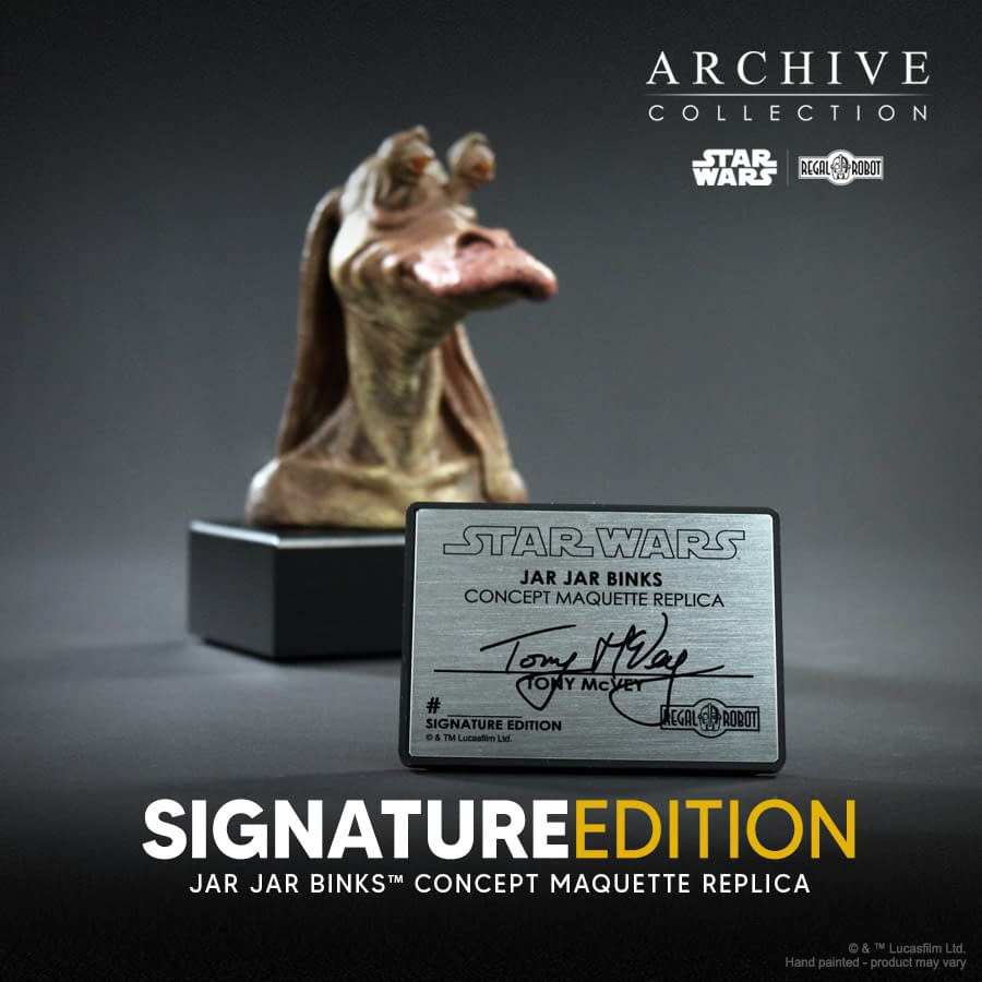 Regal Robot Unveils Star Wars Archive Collection Concept Jar Jar Binks
