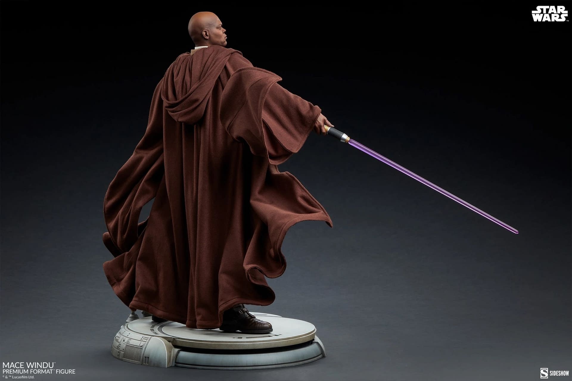 New Star Wars  Mace Windu Premium Statue Coming Soon from Sideshow