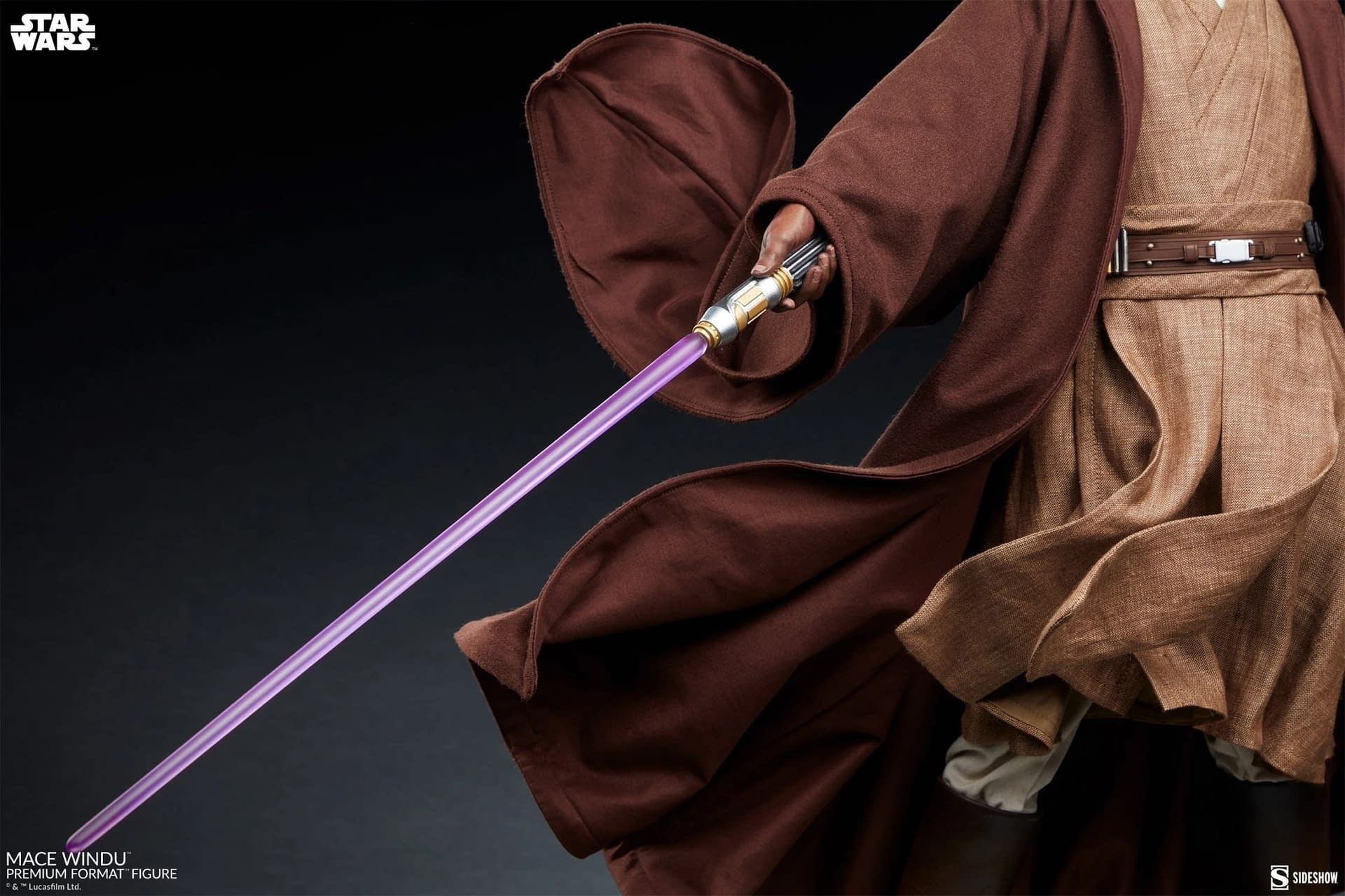 New Star Wars  Mace Windu Premium Statue Coming Soon from Sideshow