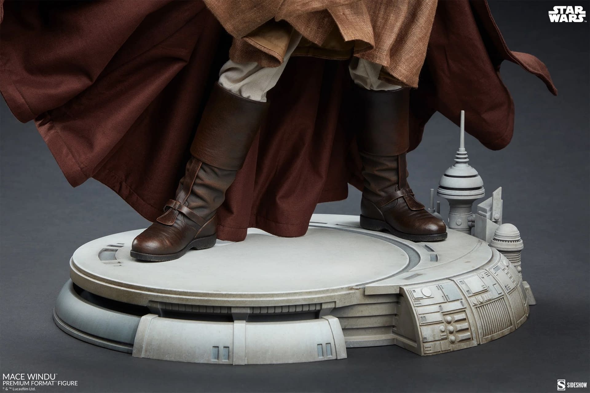 New Star Wars  Mace Windu Premium Statue Coming Soon from Sideshow