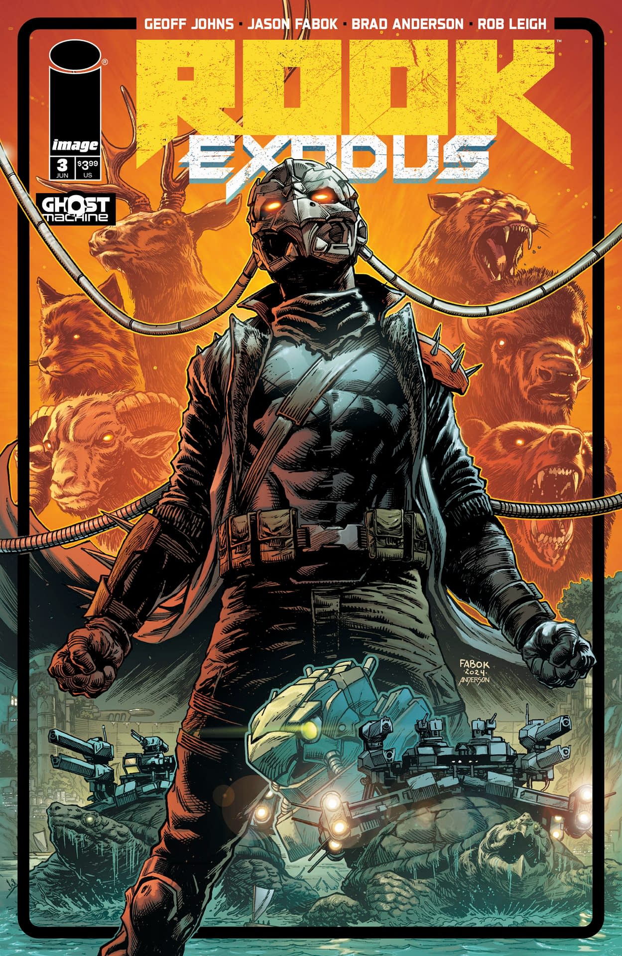 ROOK EXODUS #1 Image Comics 2024 – Cover A 1st Print – NM