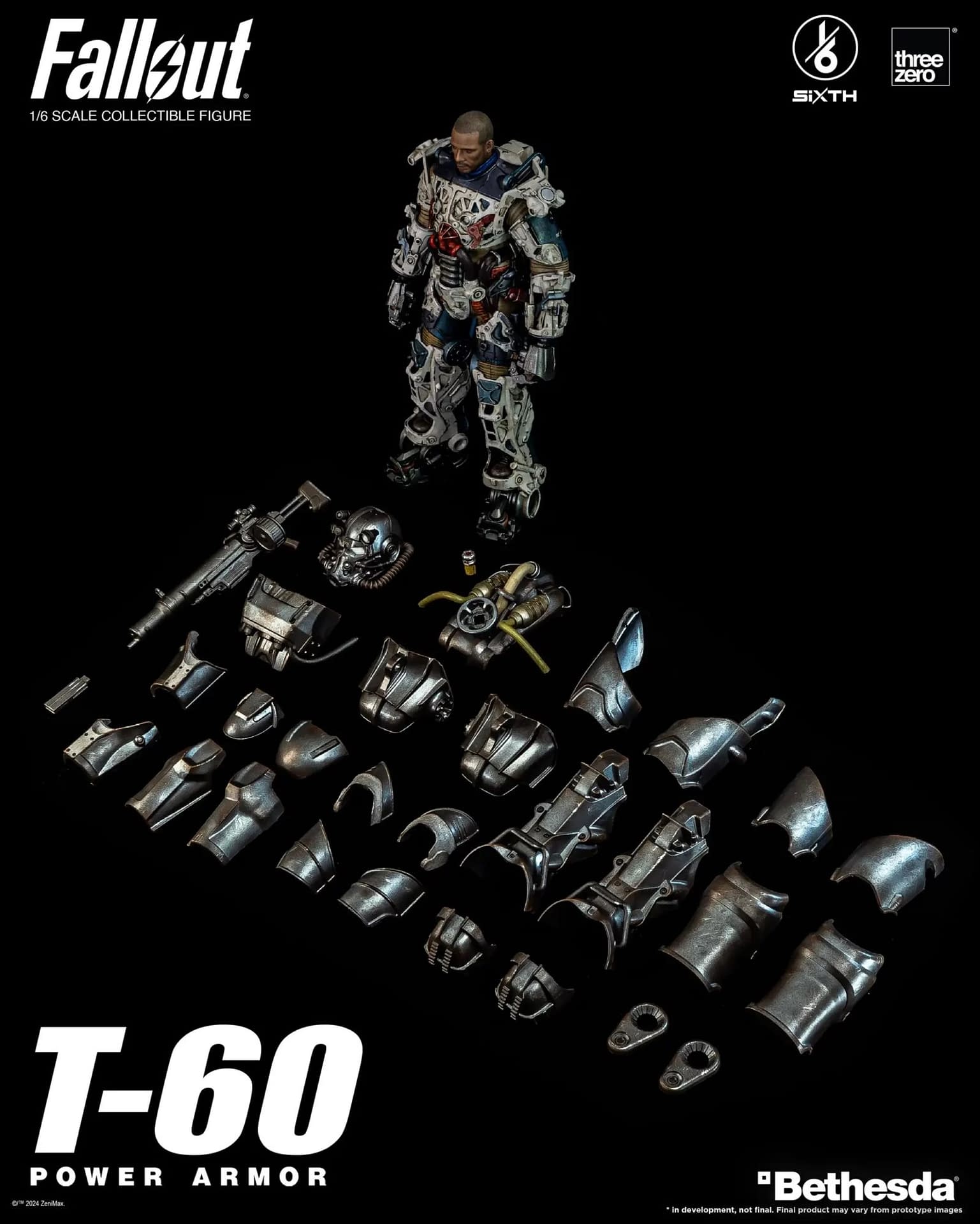 Threezero Reissues Fallout T-60 Power Armor 1/6 Scale Figure