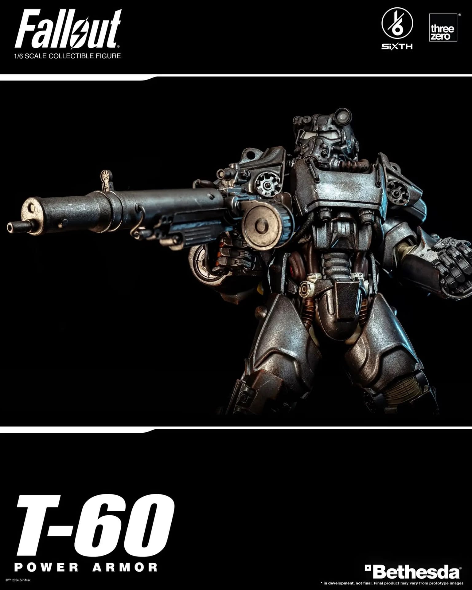 Threezero Reissues Fallout T-60 Power Armor 1/6 Scale Figure