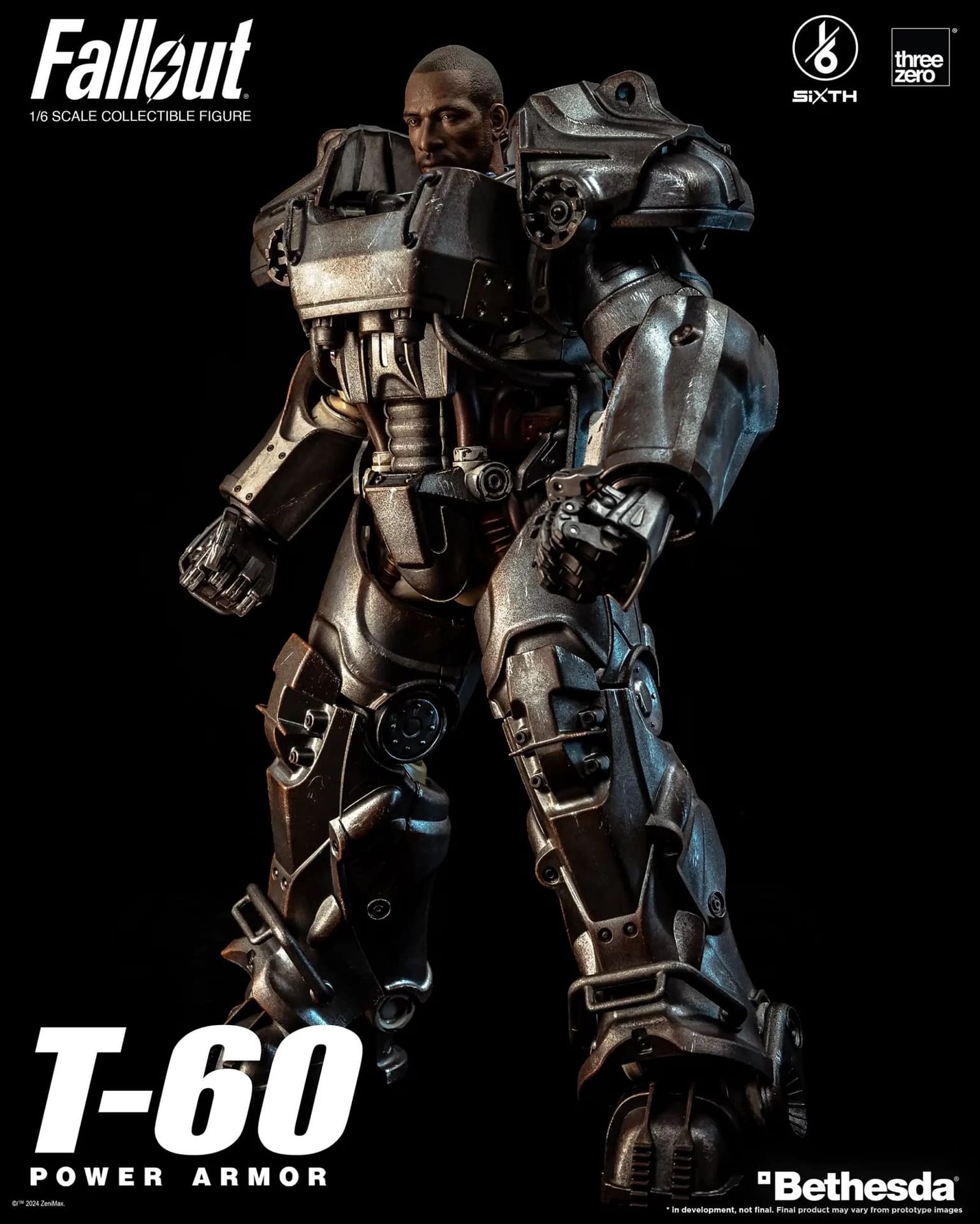 Threezero Reissues Fallout T-60 Power Armor 1/6 Scale Figure