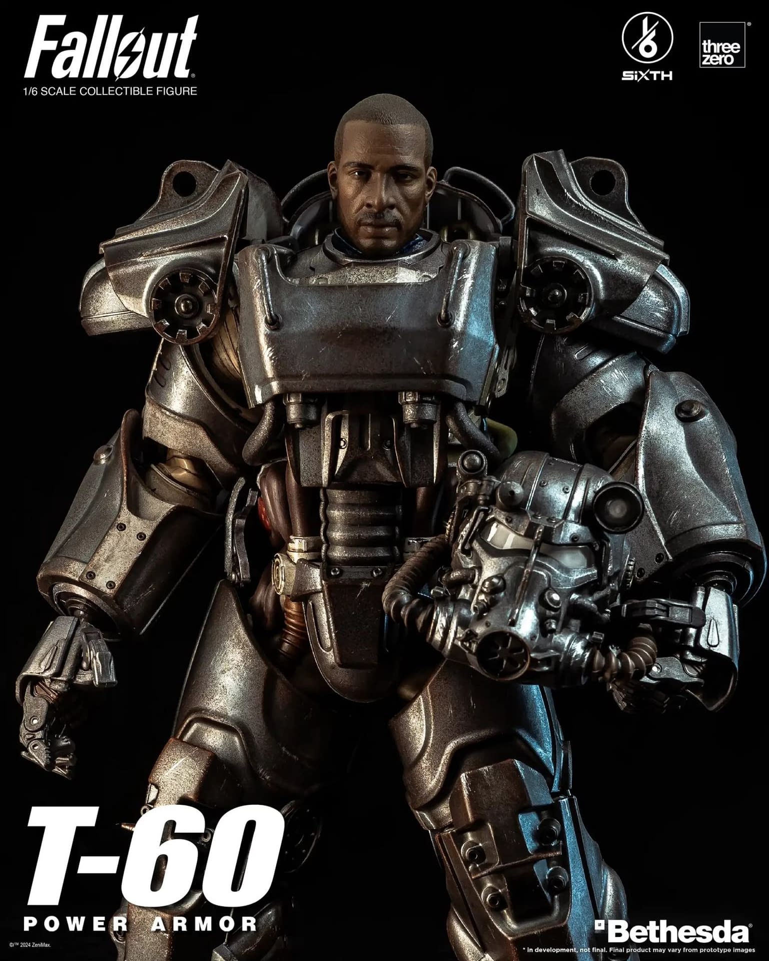 Threezero Reissues Fallout T-60 Power Armor 1/6 Scale Figure