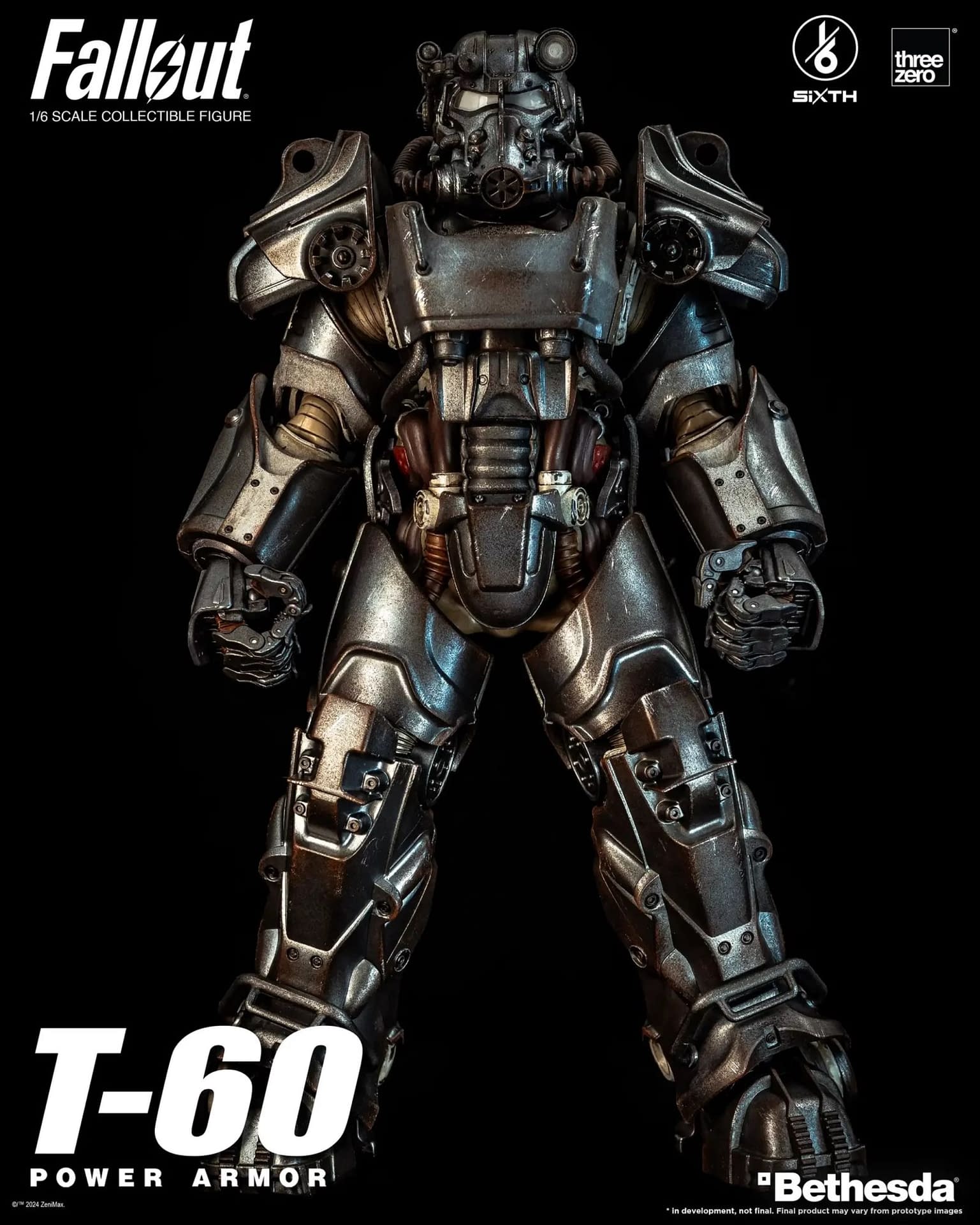 Threezero Reissues Fallout T-60 Power Armor 1/6 Scale Figure