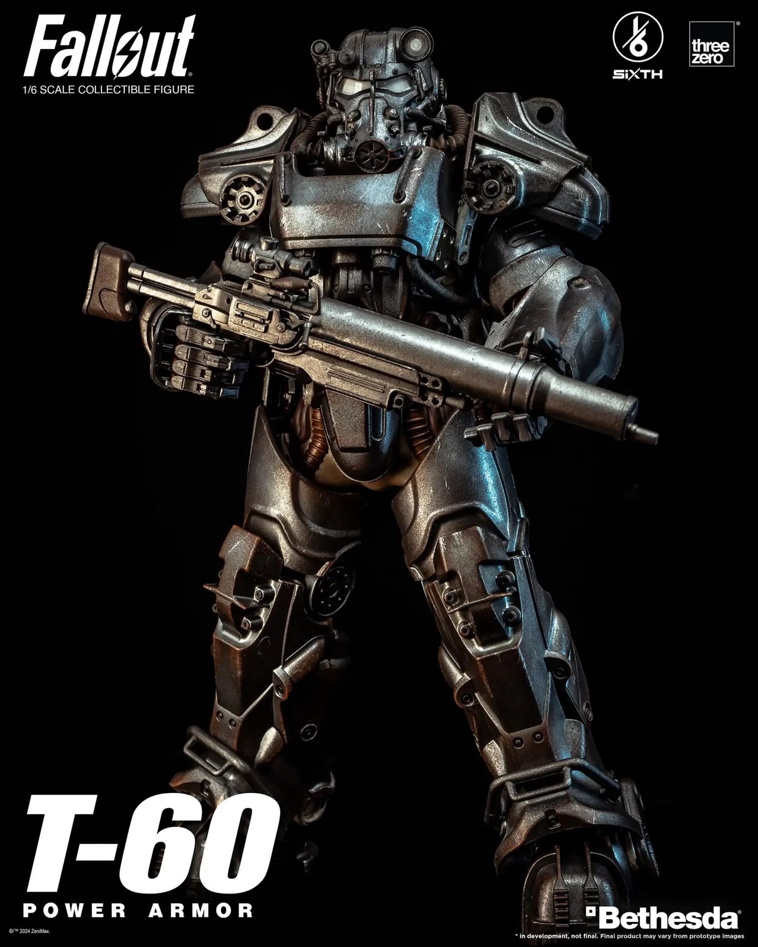 Threezero Reissues Fallout T-60 Power Armor 1/6 Scale Figure