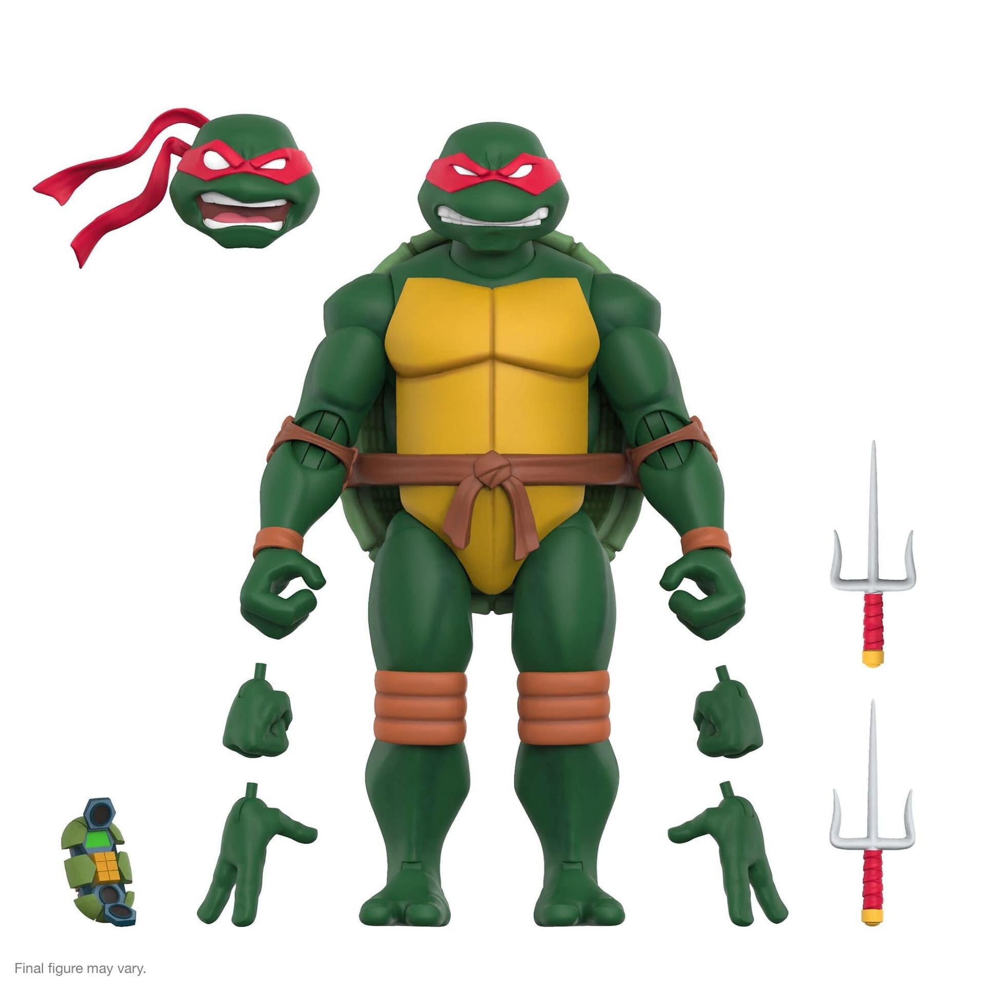 Raphael Unleashes Some Rage with New Super7 TMNT 2003 Figure 