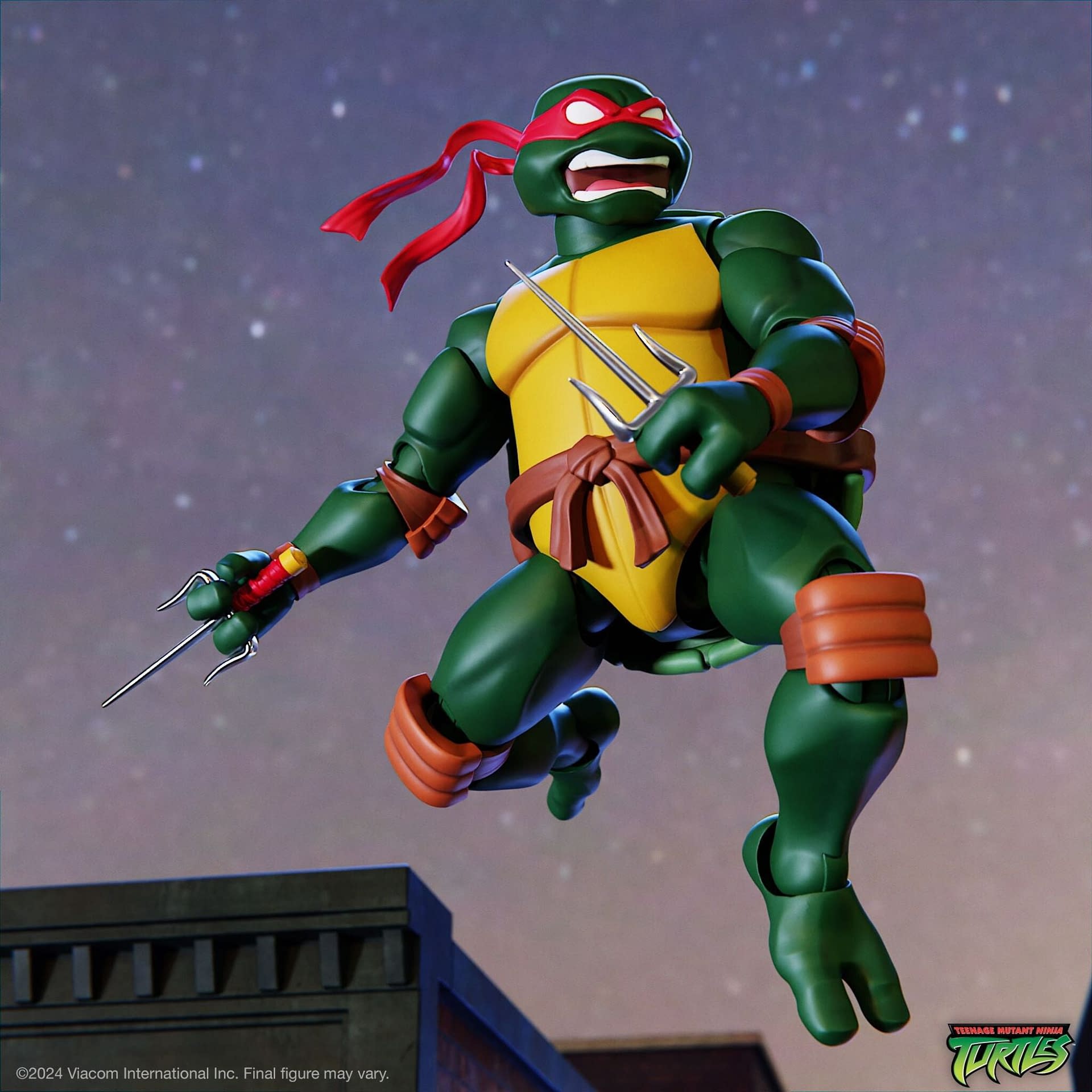 Raphael Unleashes Some Rage with New Super7 TMNT 2003 Figure 